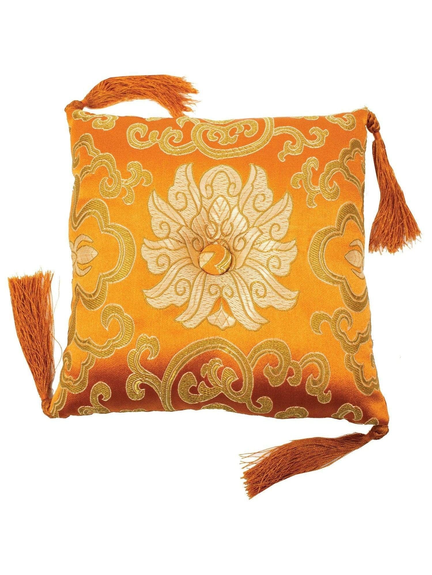 7 Inch Lotus Singing Bowl Cushion, Handmade Certified Fair Trade - Image 16