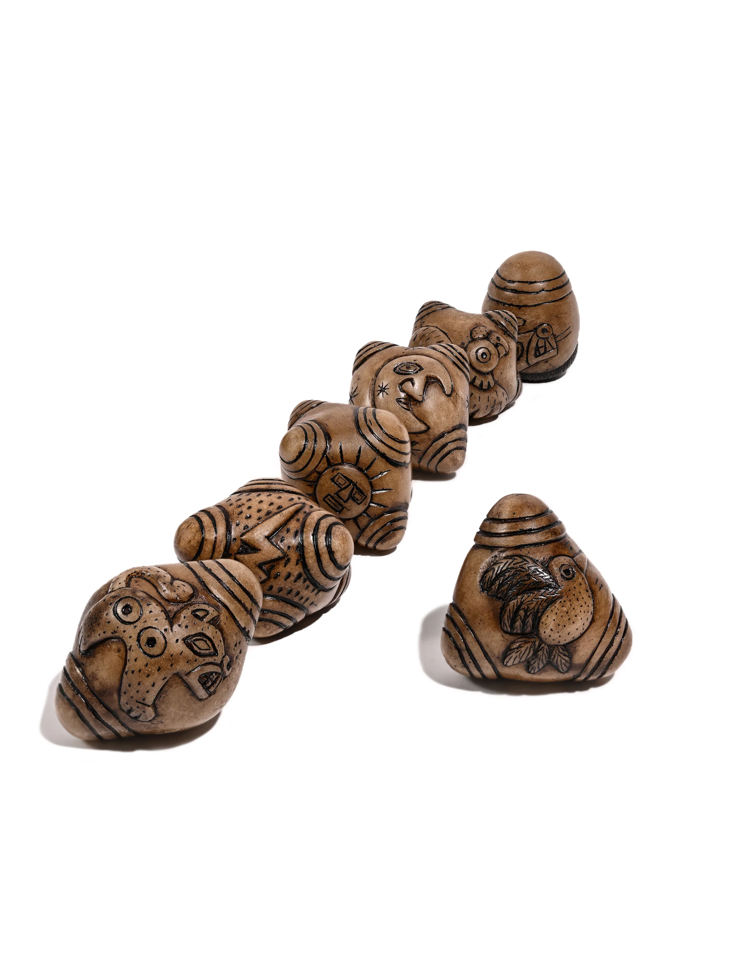 Alto-Relievo Chumpi Stone Set - 7 Piece - Image 5