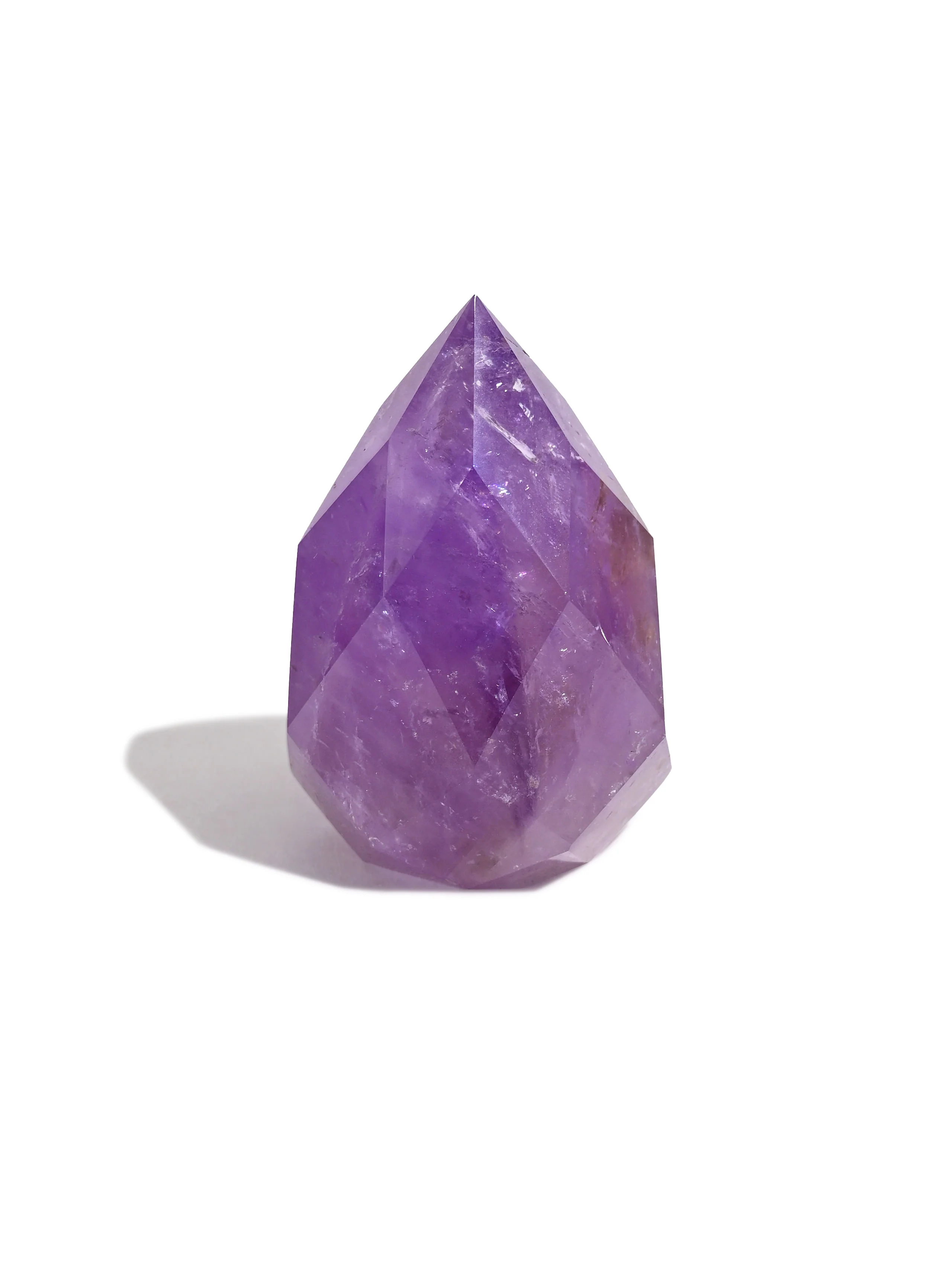Amethyst Faceted Crystal Point - Image 11