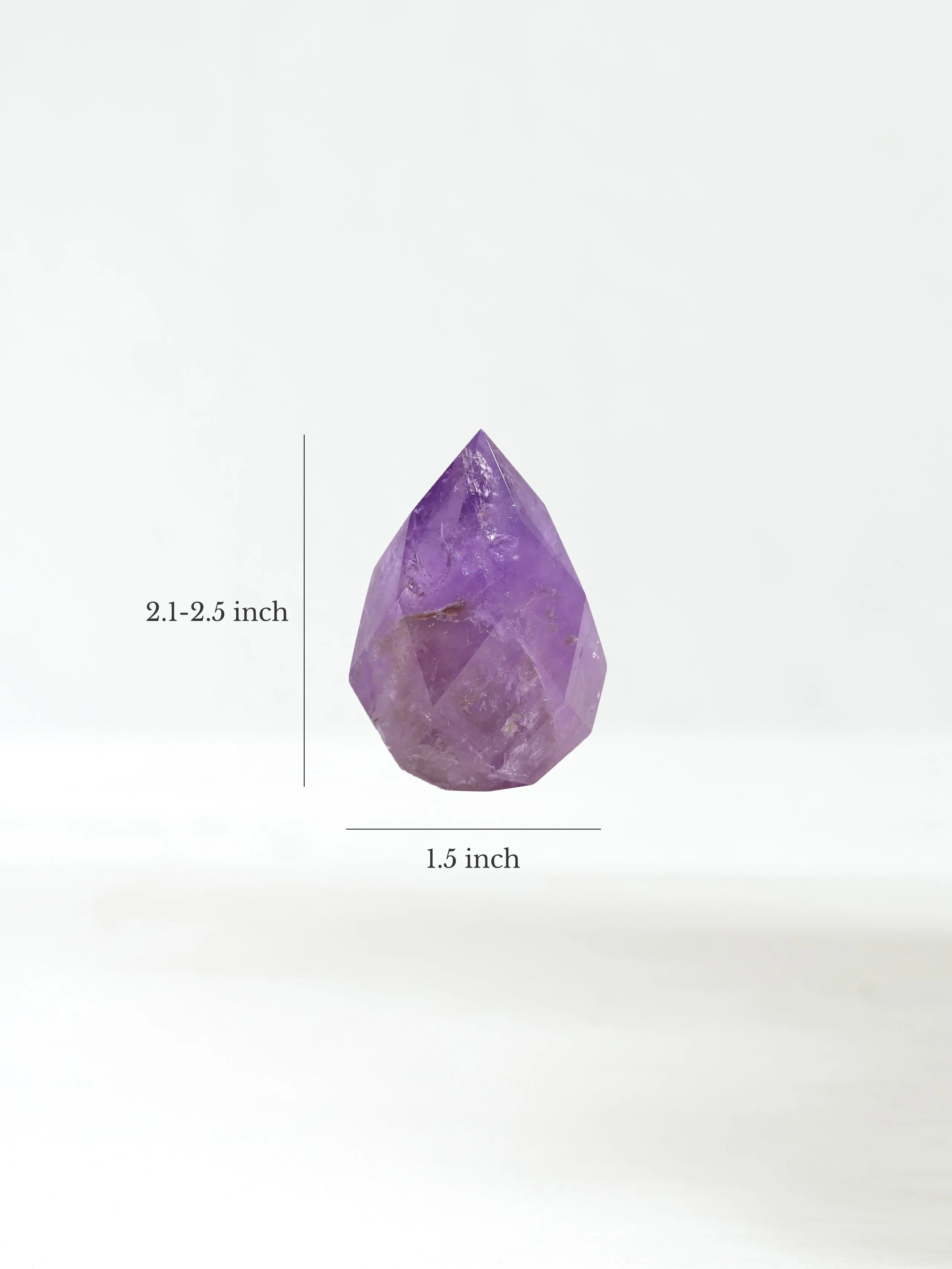 Amethyst Faceted Crystal Point - Image 14
