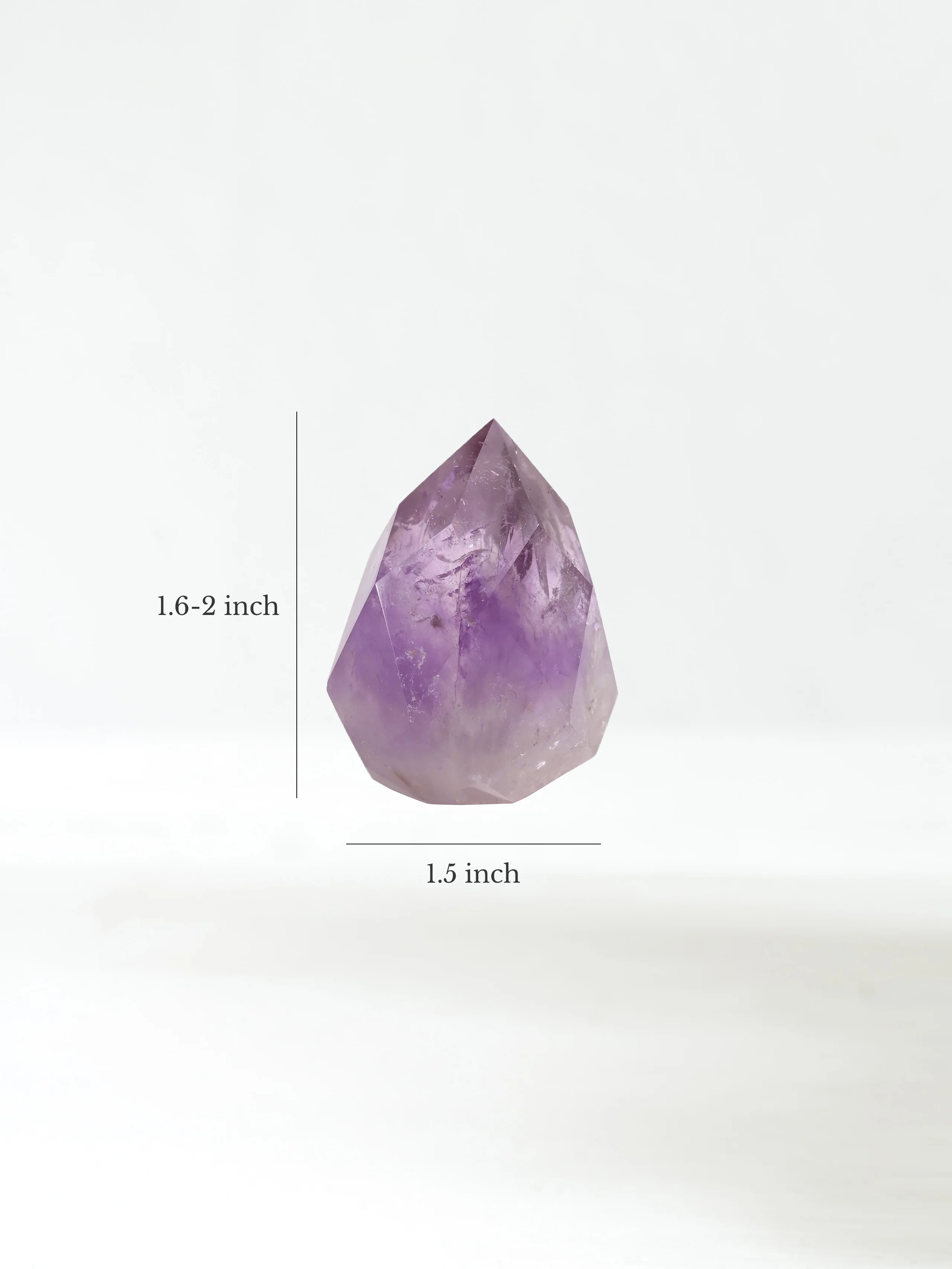 Amethyst Faceted Crystal Point - Image 9