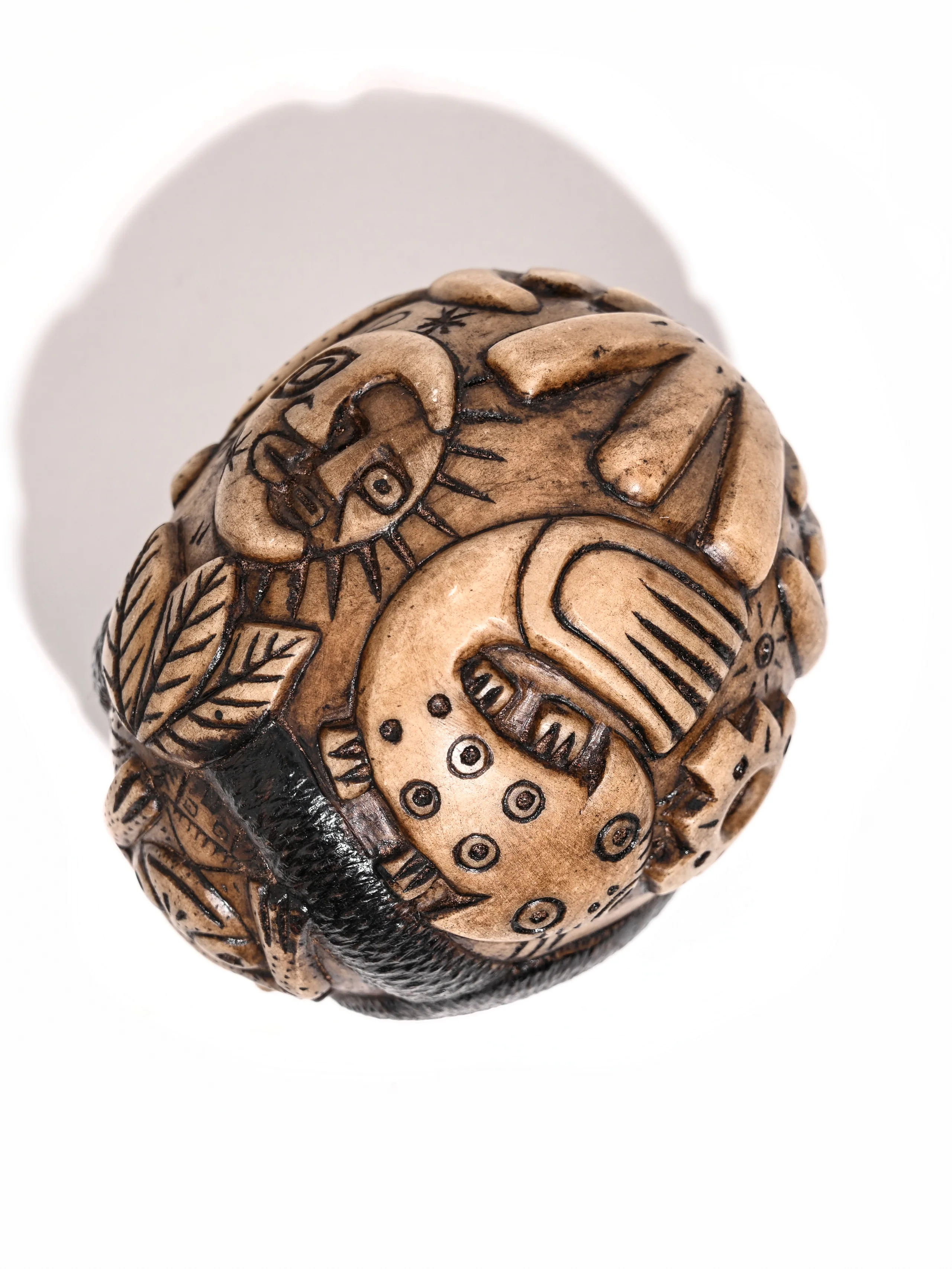 Andean Mother Egg Stone Carving - Image 2