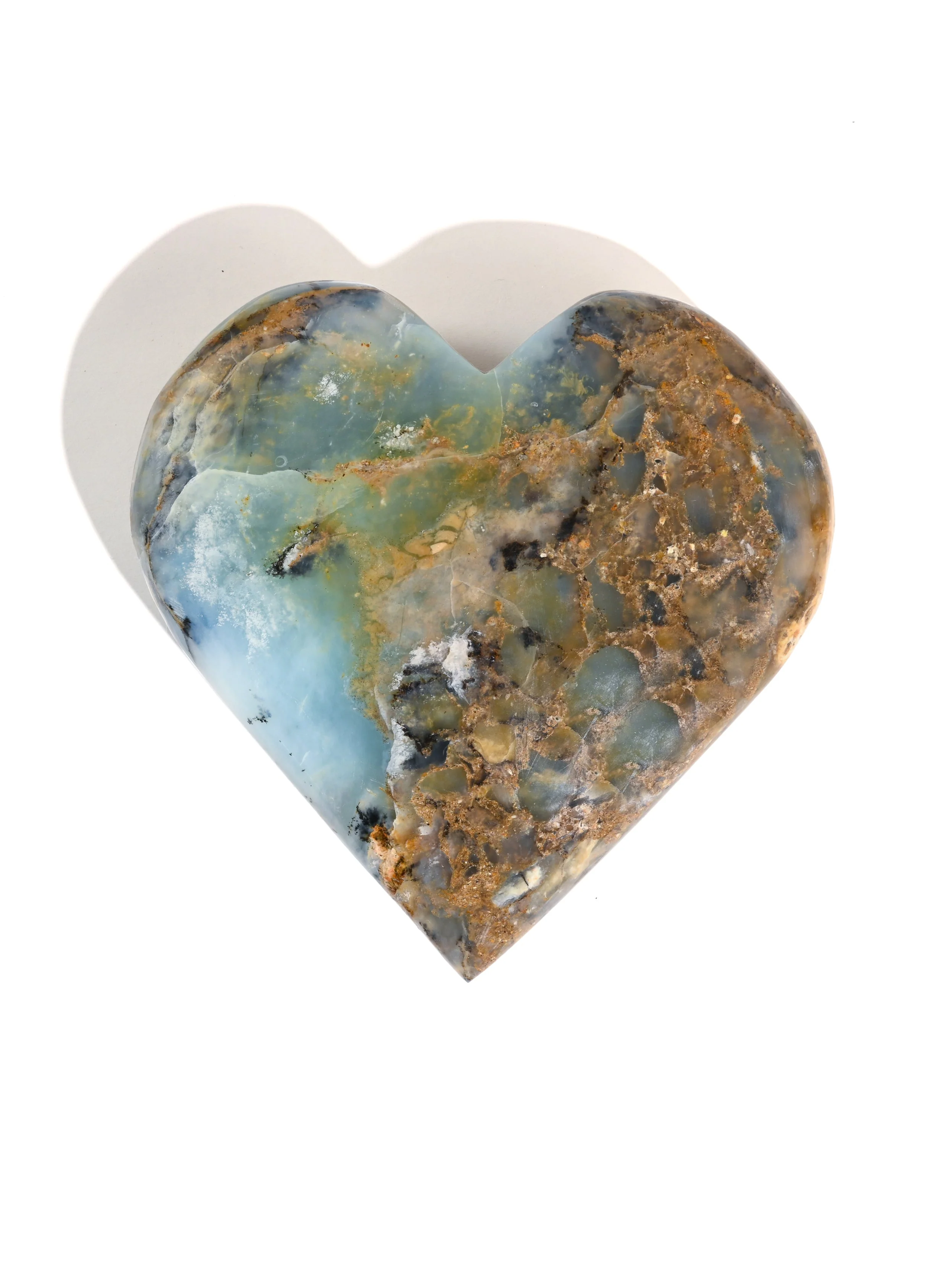 Andean Opal Heart - Image 10