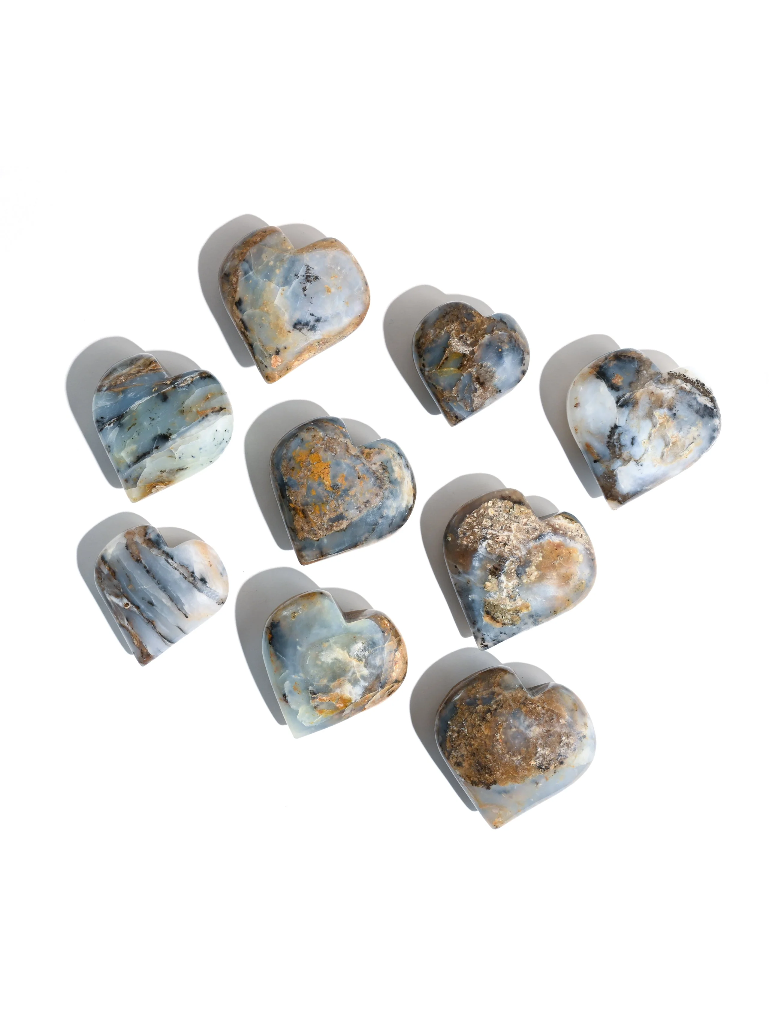 Andean Opal Heart - Image 3