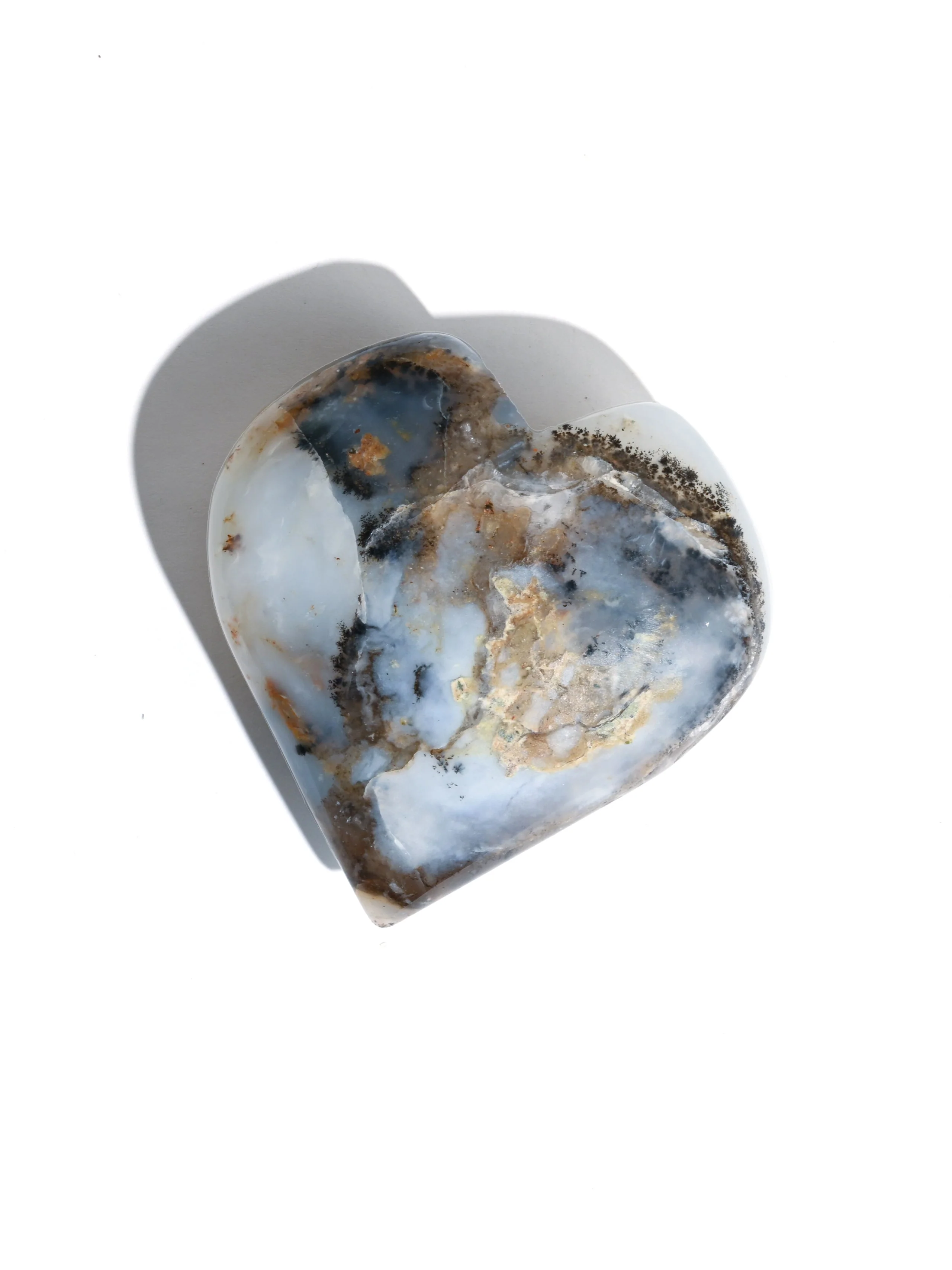 Andean Opal Heart - Image 5