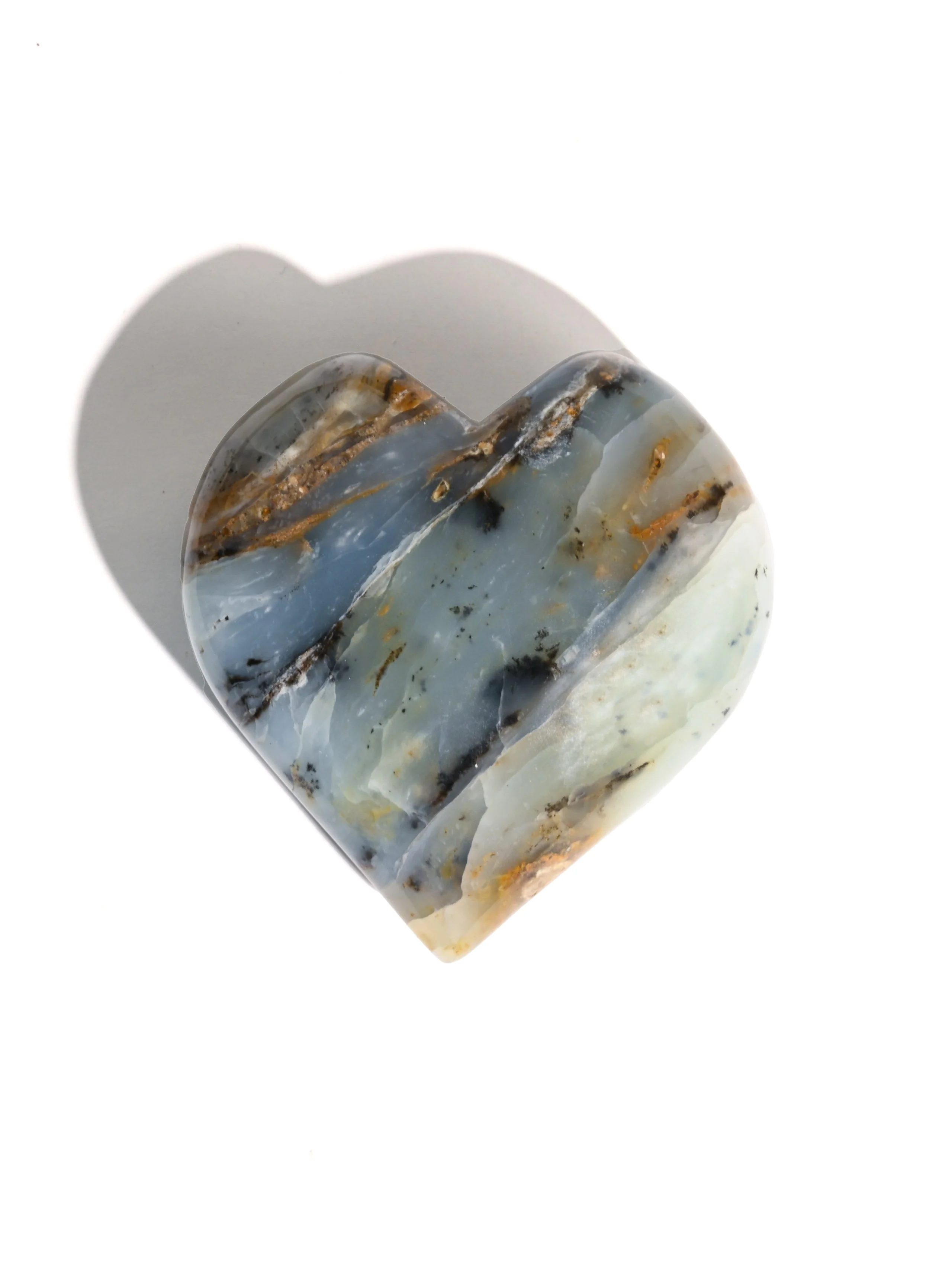 Andean Opal Heart - Image 6