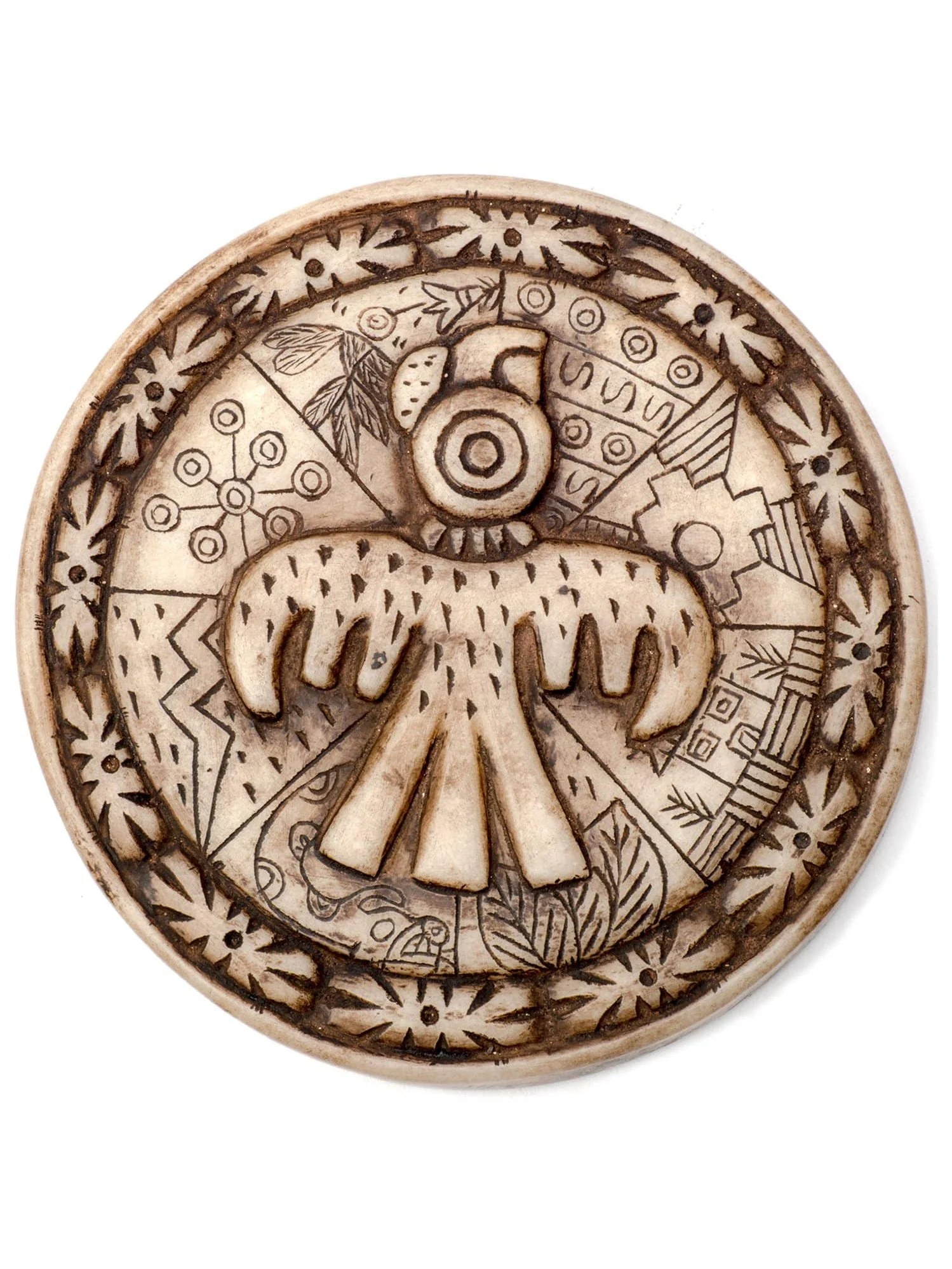 Andean Symbology Tile - Condor - Round - Image 4