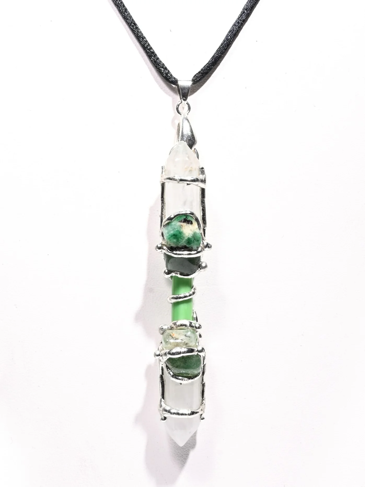 Archangel Raphael Baby Wand Pendant
