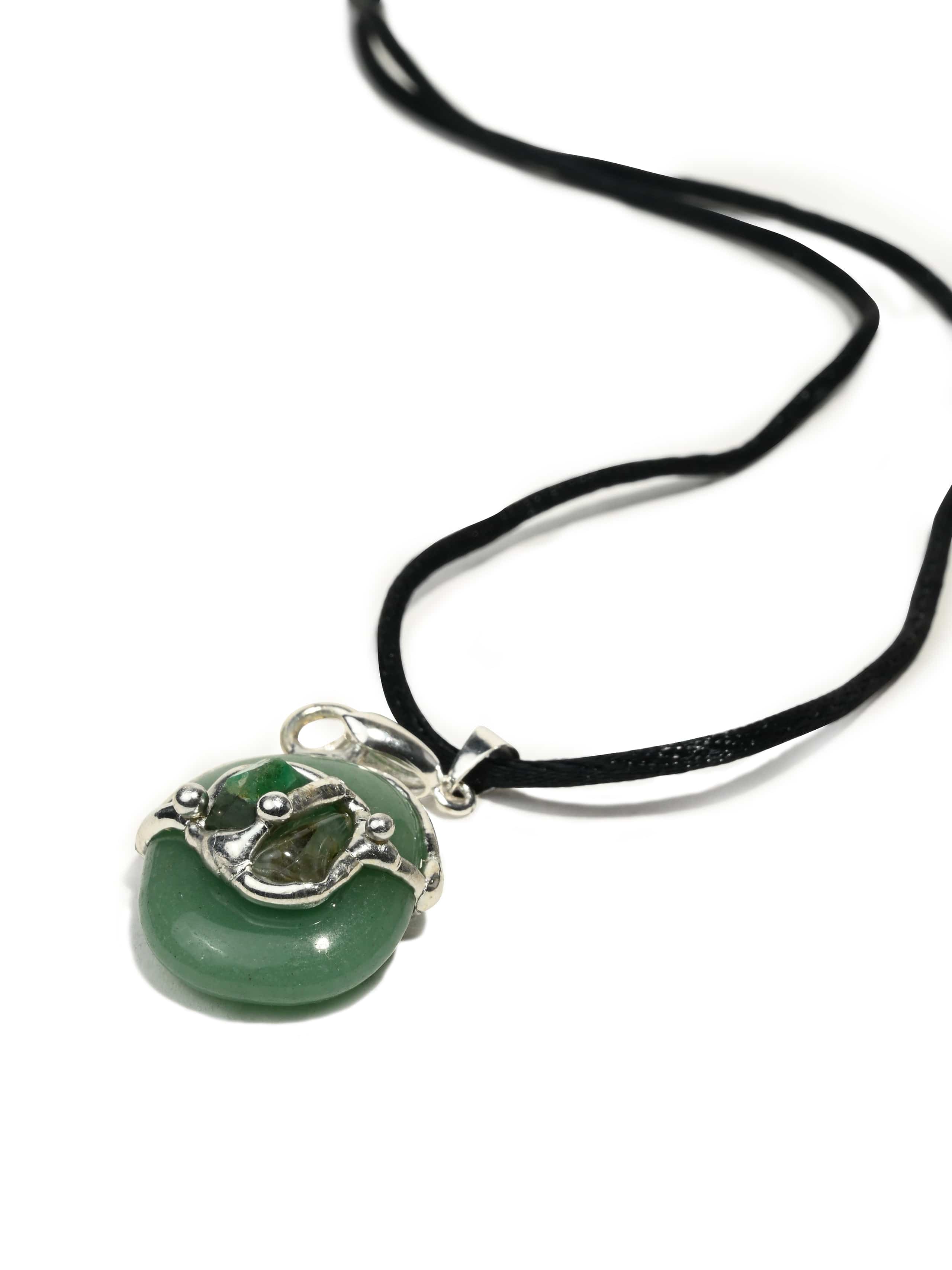 Archangel Raphael Gem Drop Pendant - Image 3