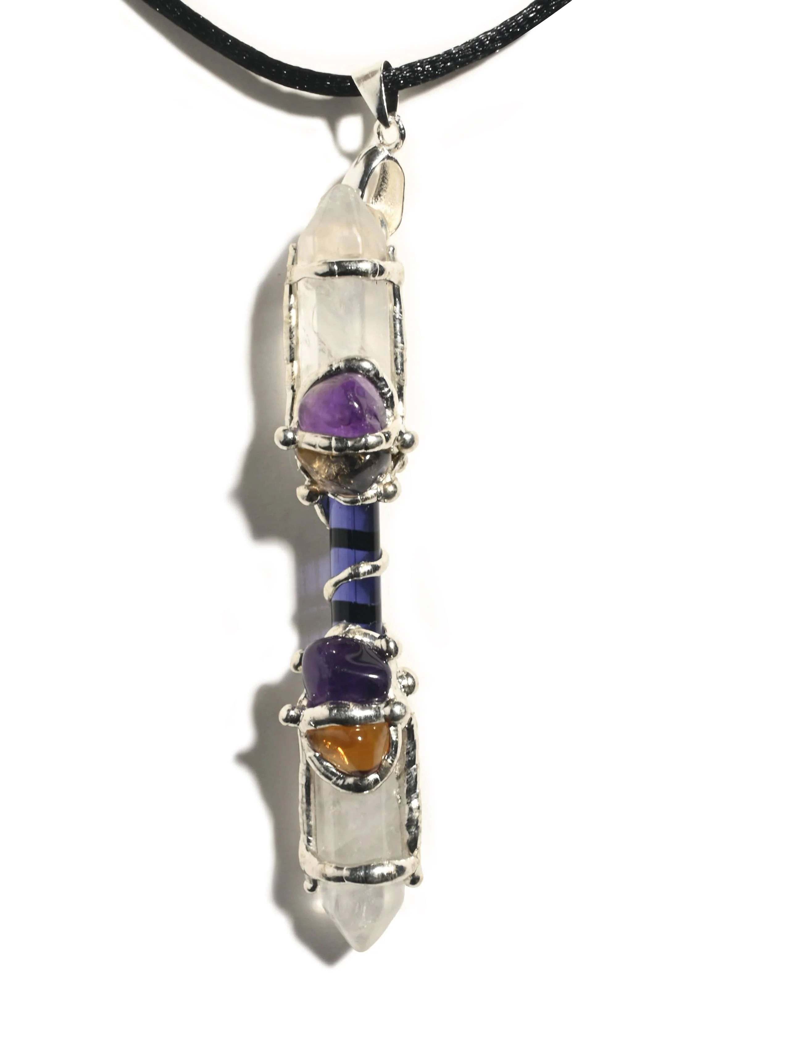 Archangel Uriel Baby Wand Pendant - Image 2