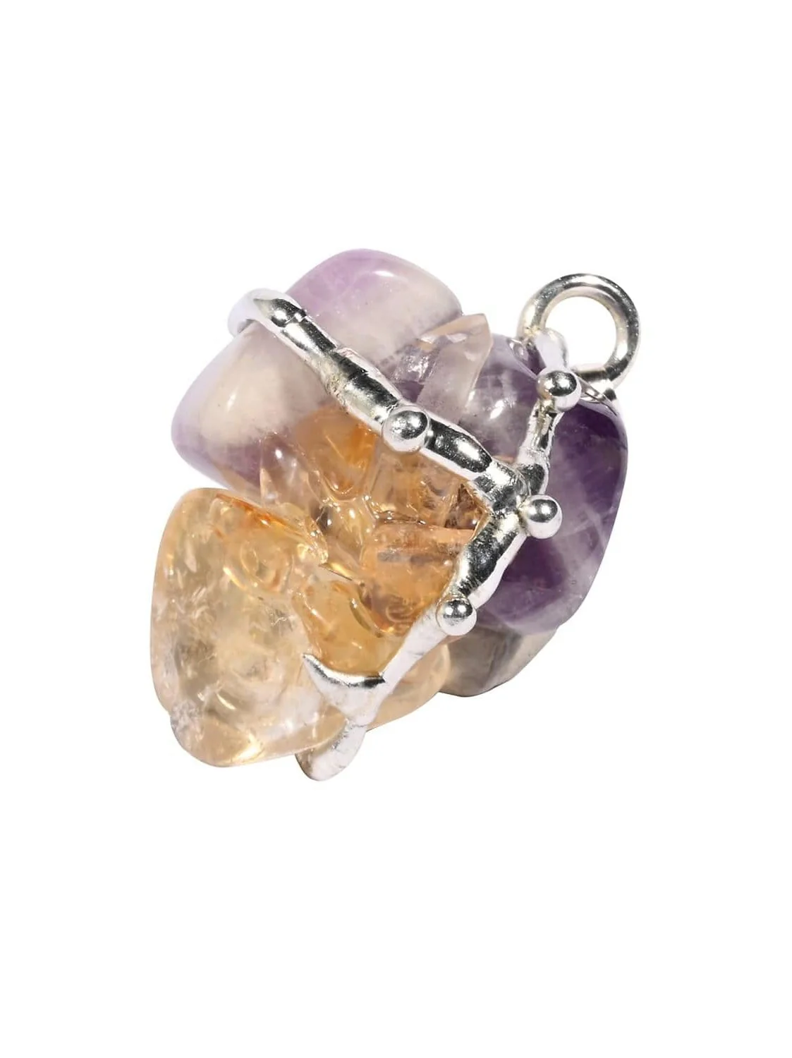Archangel Uriel Gemstone Amulet Pendant - Image 3
