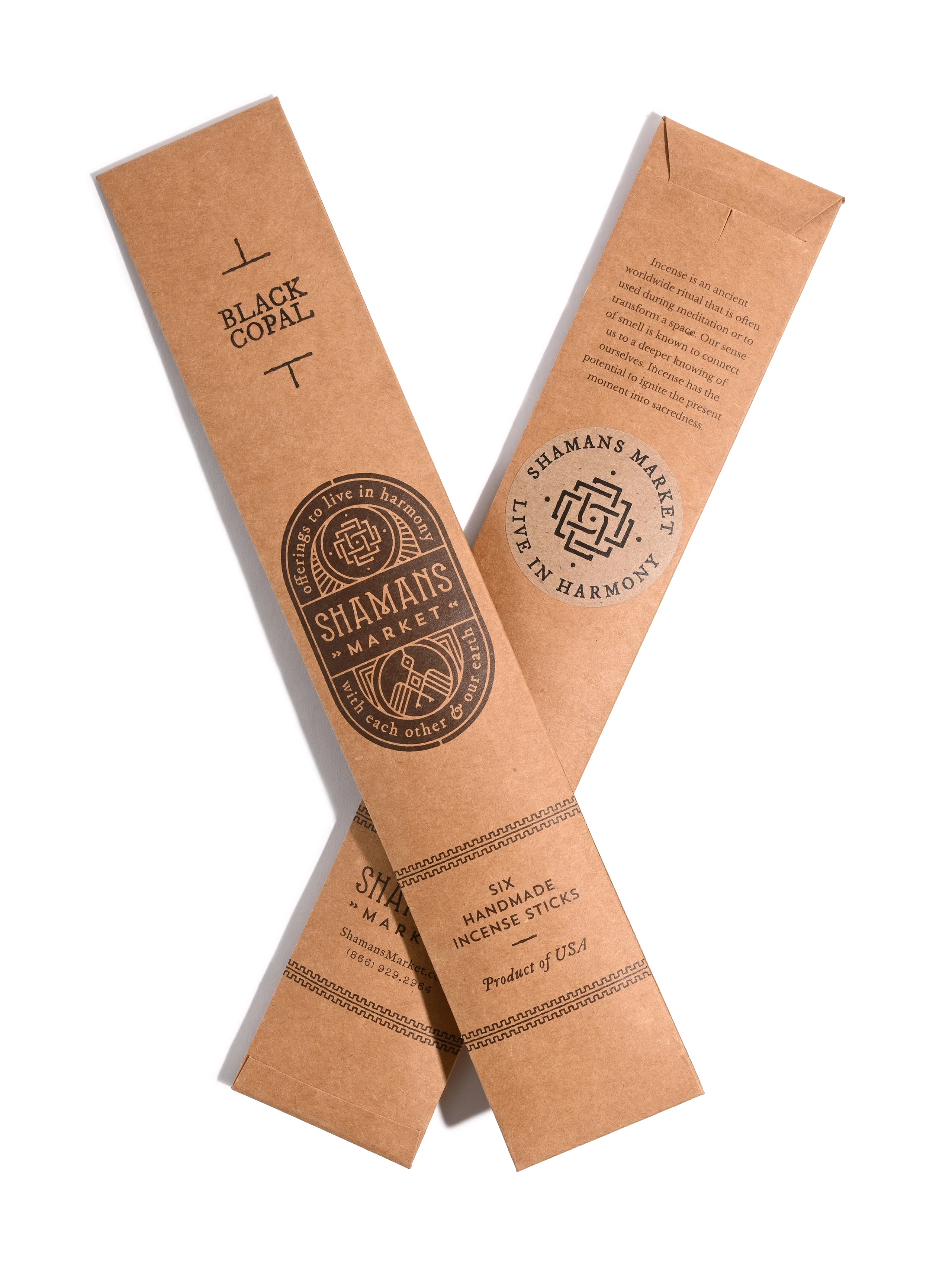 Artisan Black Copal Incense Sticks - Image 2