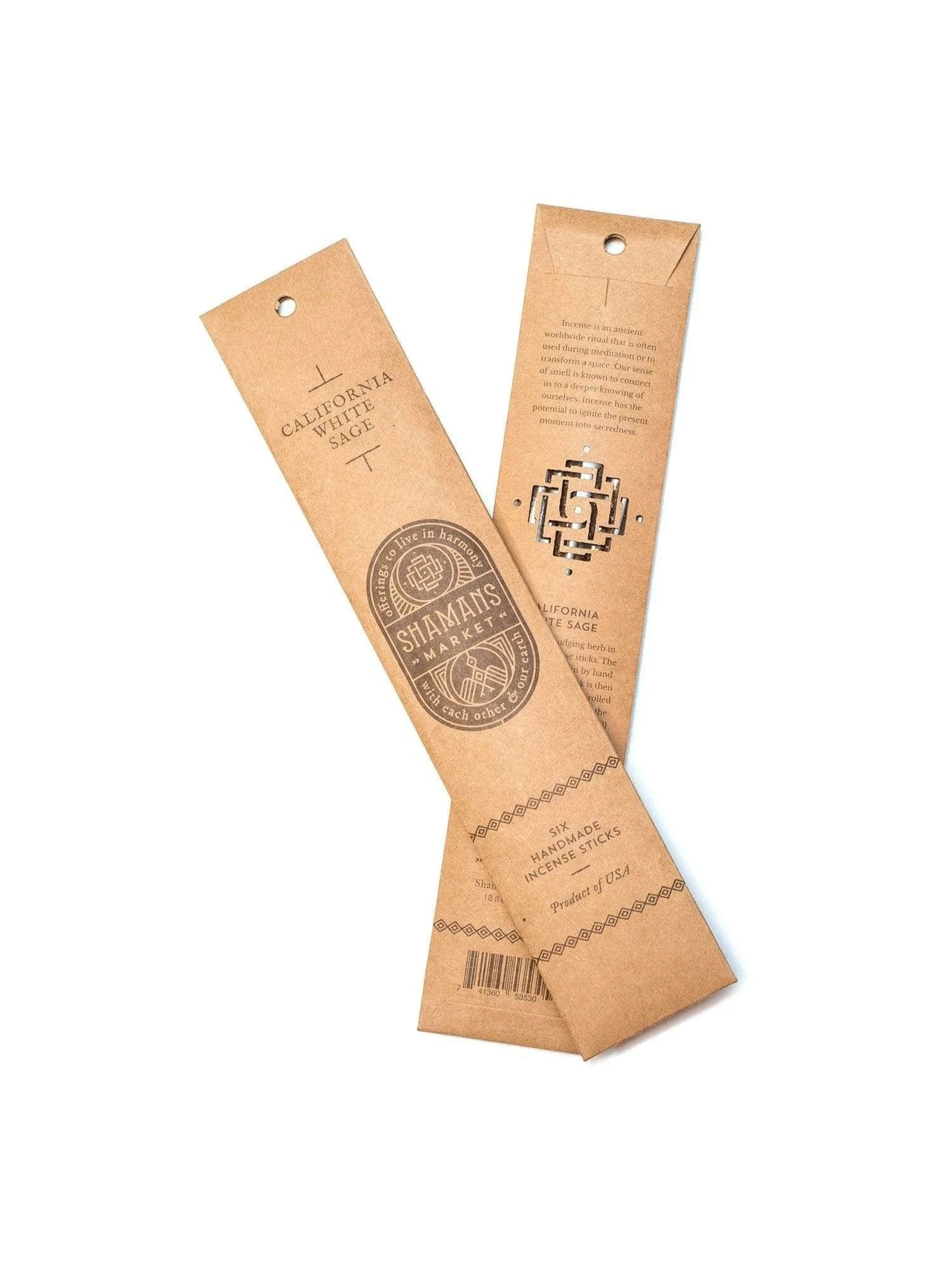 Artisan California White Sage Incense Sticks - 11 in - Image 2