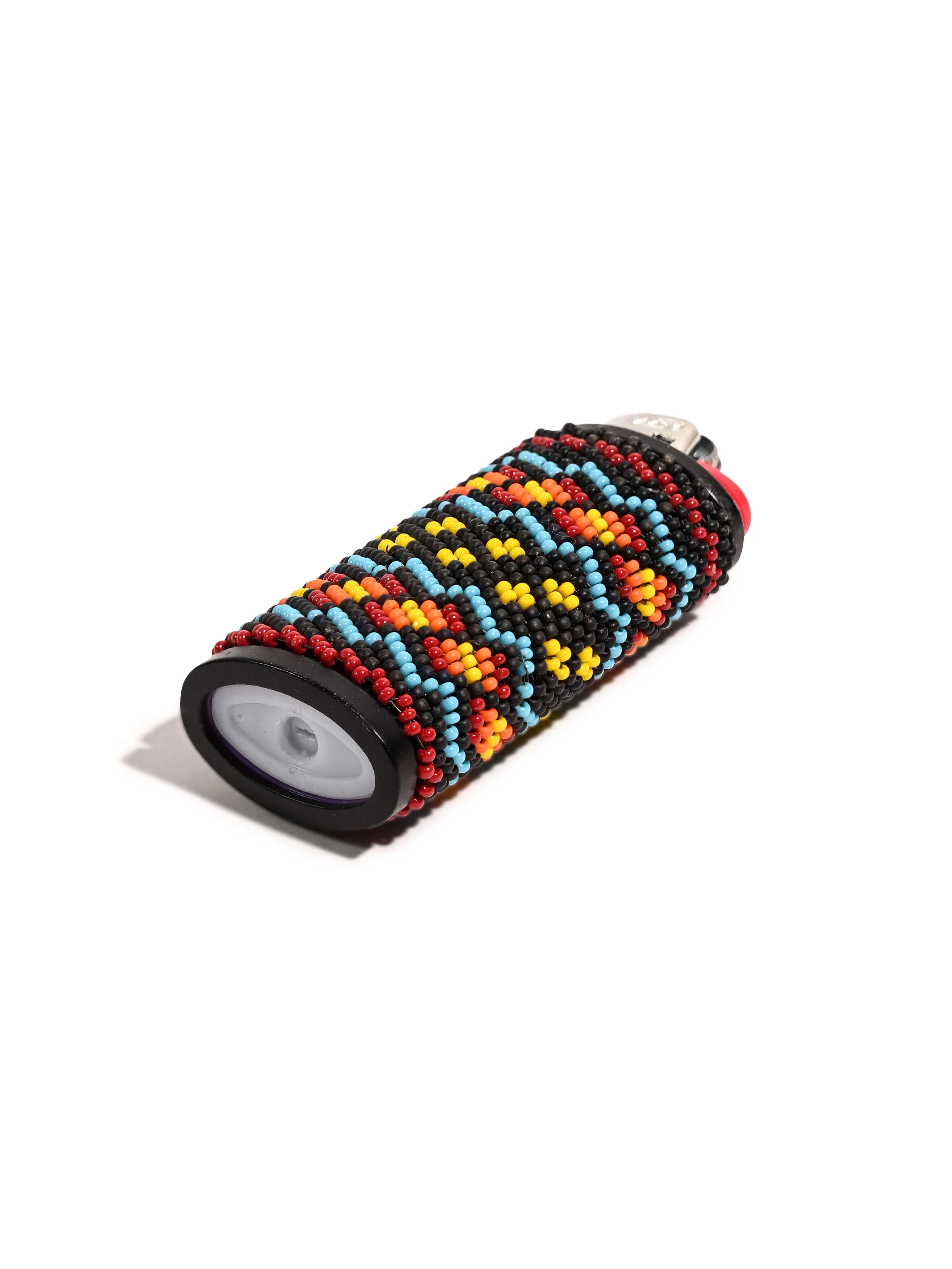 Artisan Hand-beaded Lighter Case - Image 2