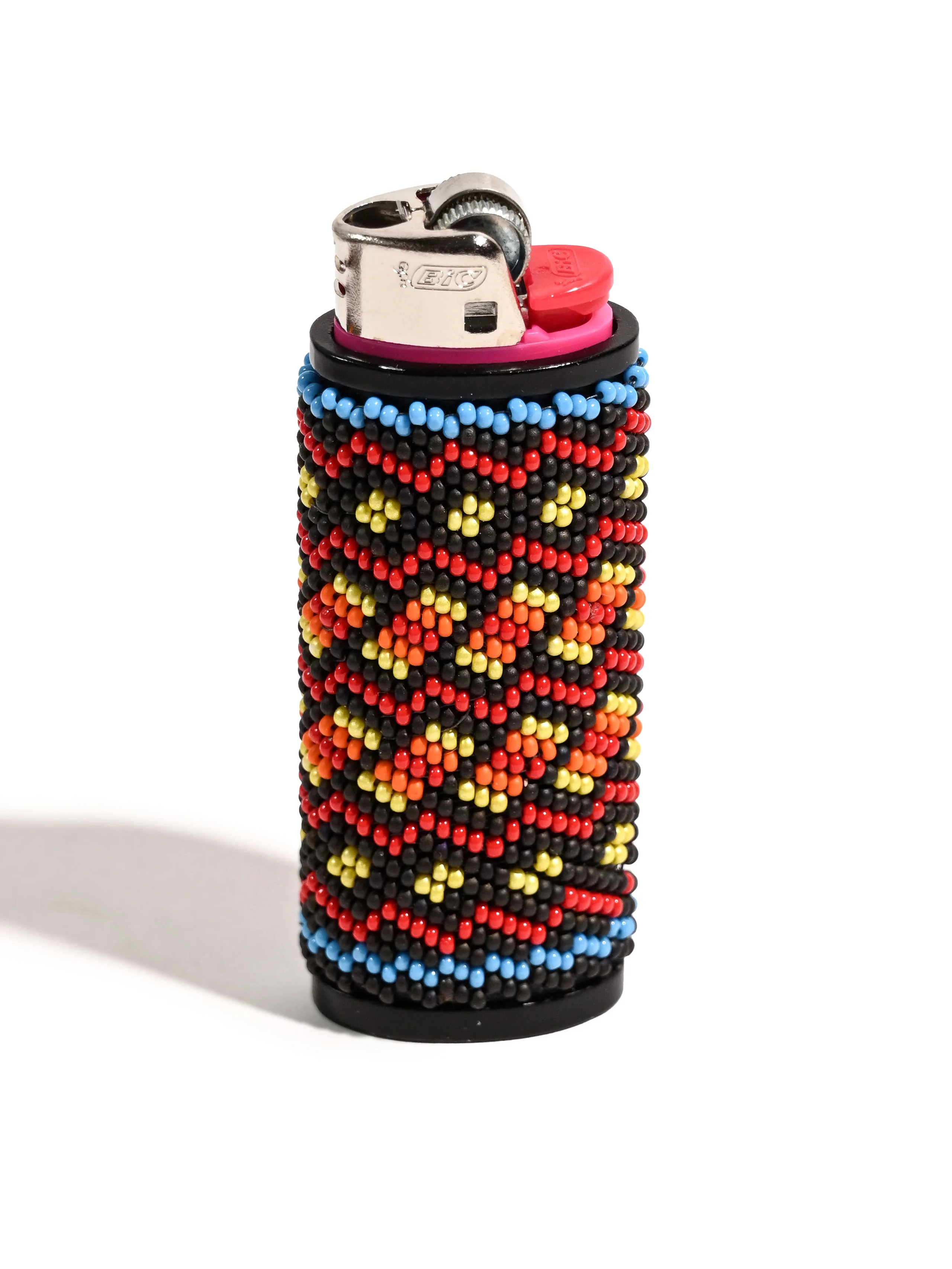 Artisan Hand-beaded Lighter Case - Image 4