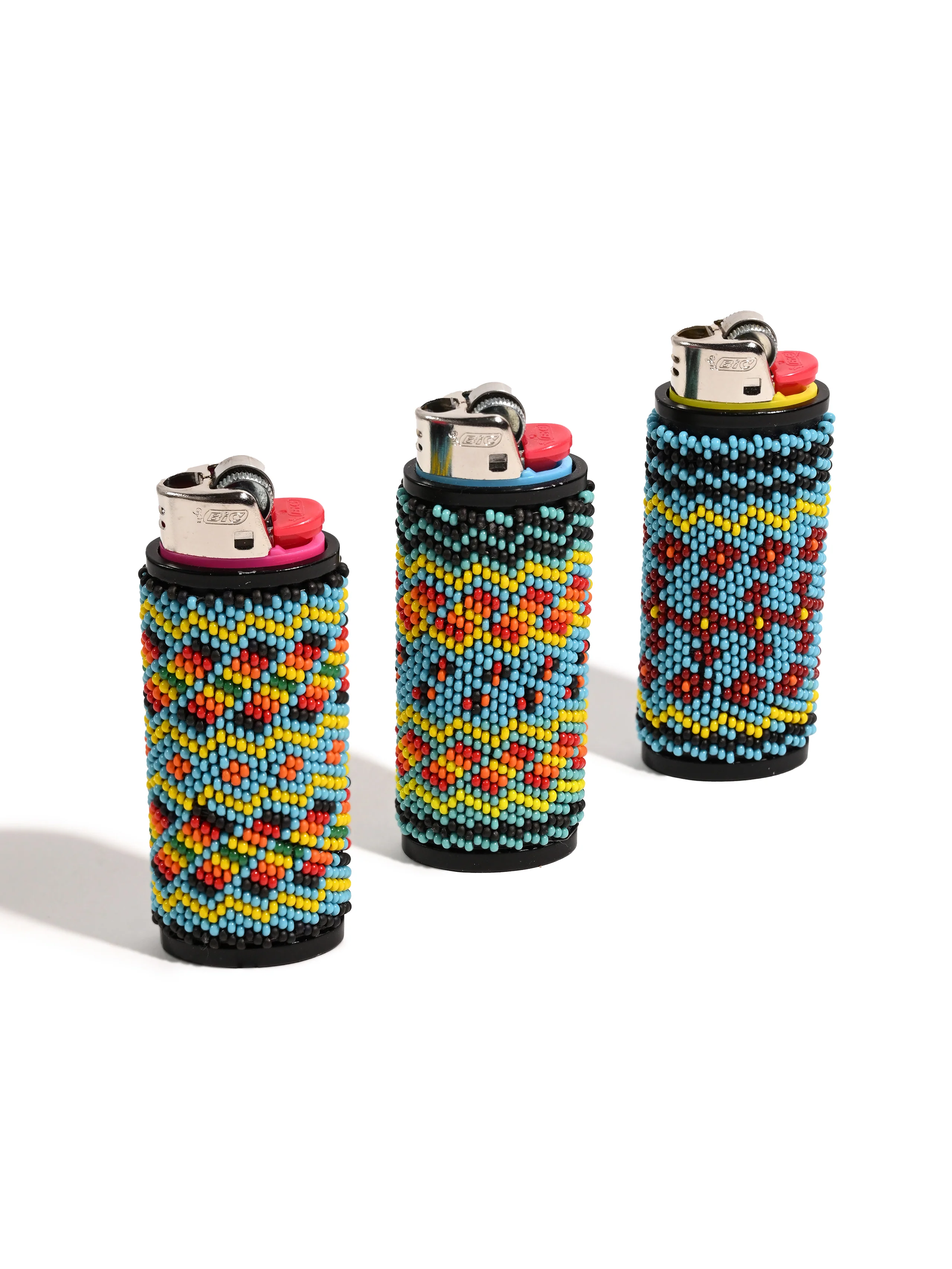 Artisan Hand-beaded Lighter Case - Image 6