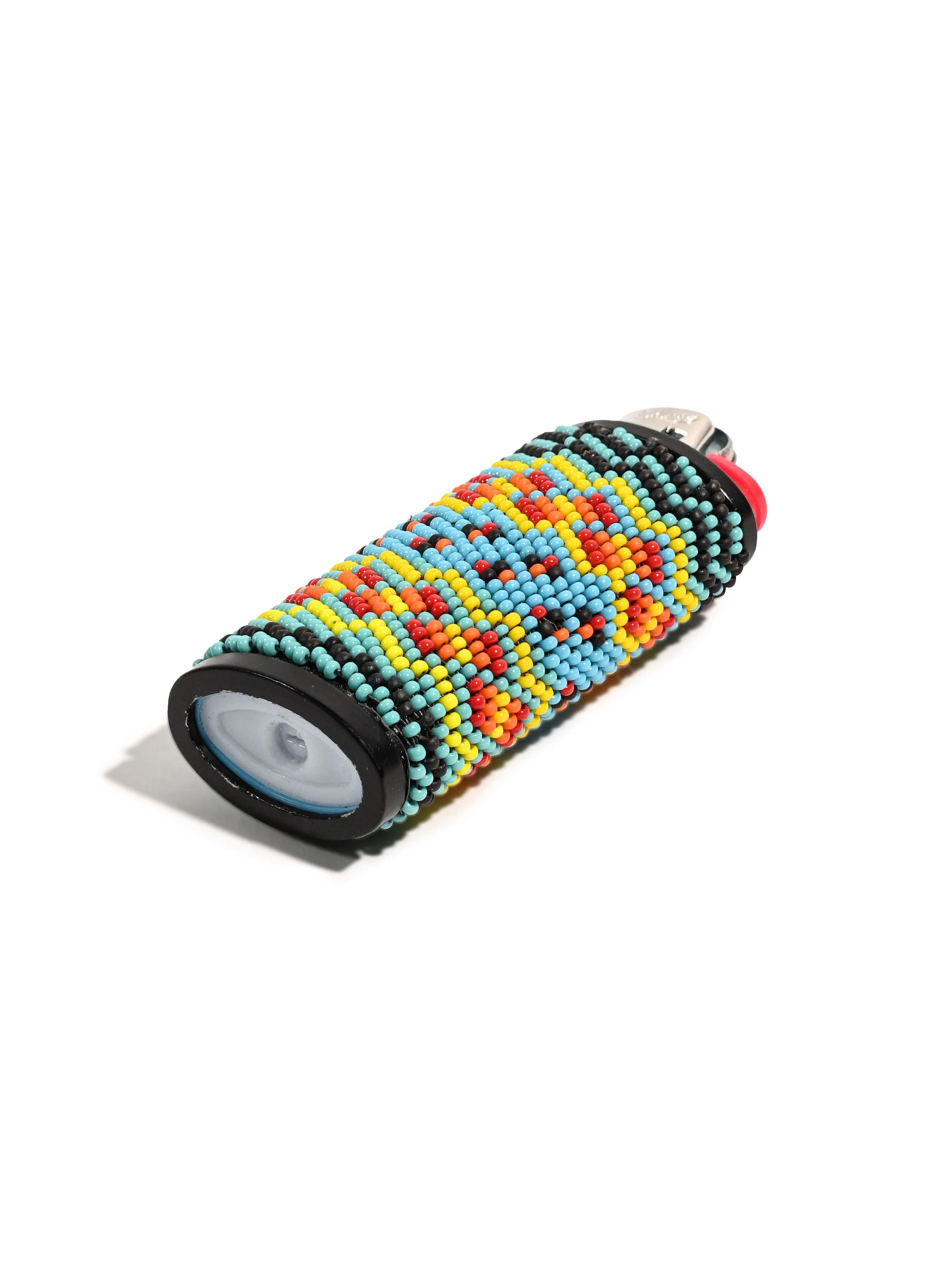 Artisan Hand-beaded Lighter Case - Image 7