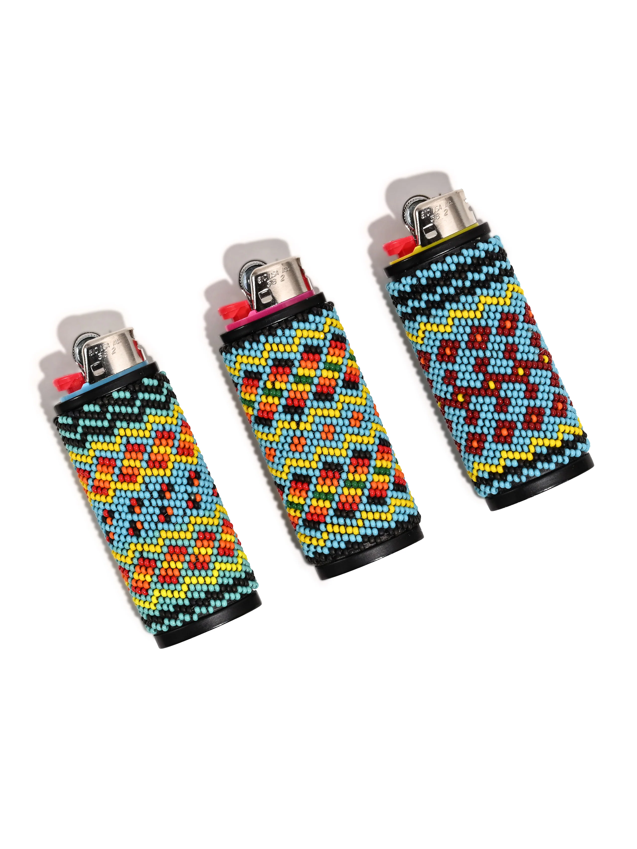Artisan Hand-beaded Lighter Case - Image 8