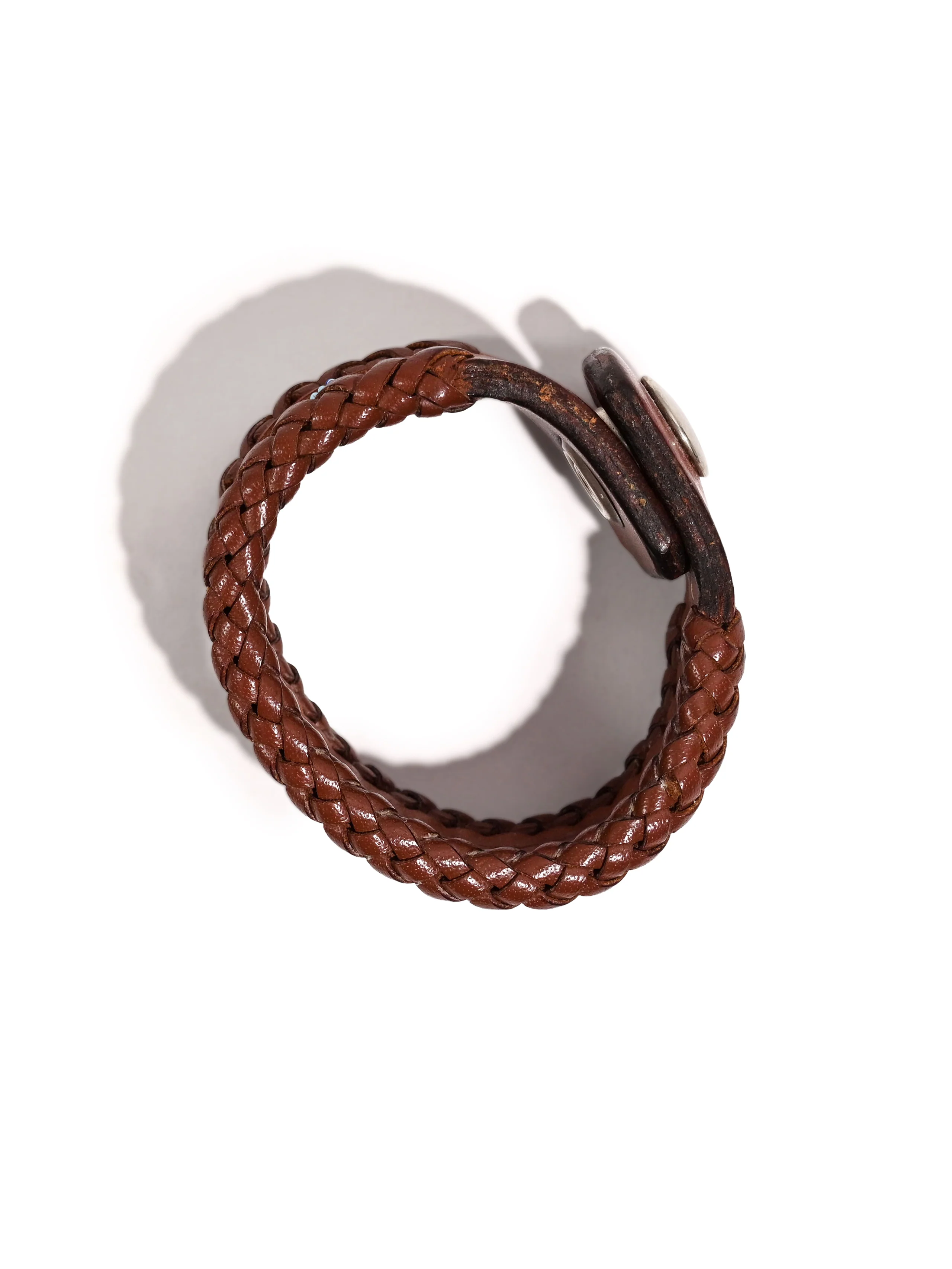 Artisan Leather Cuff Bracelet - Image 10