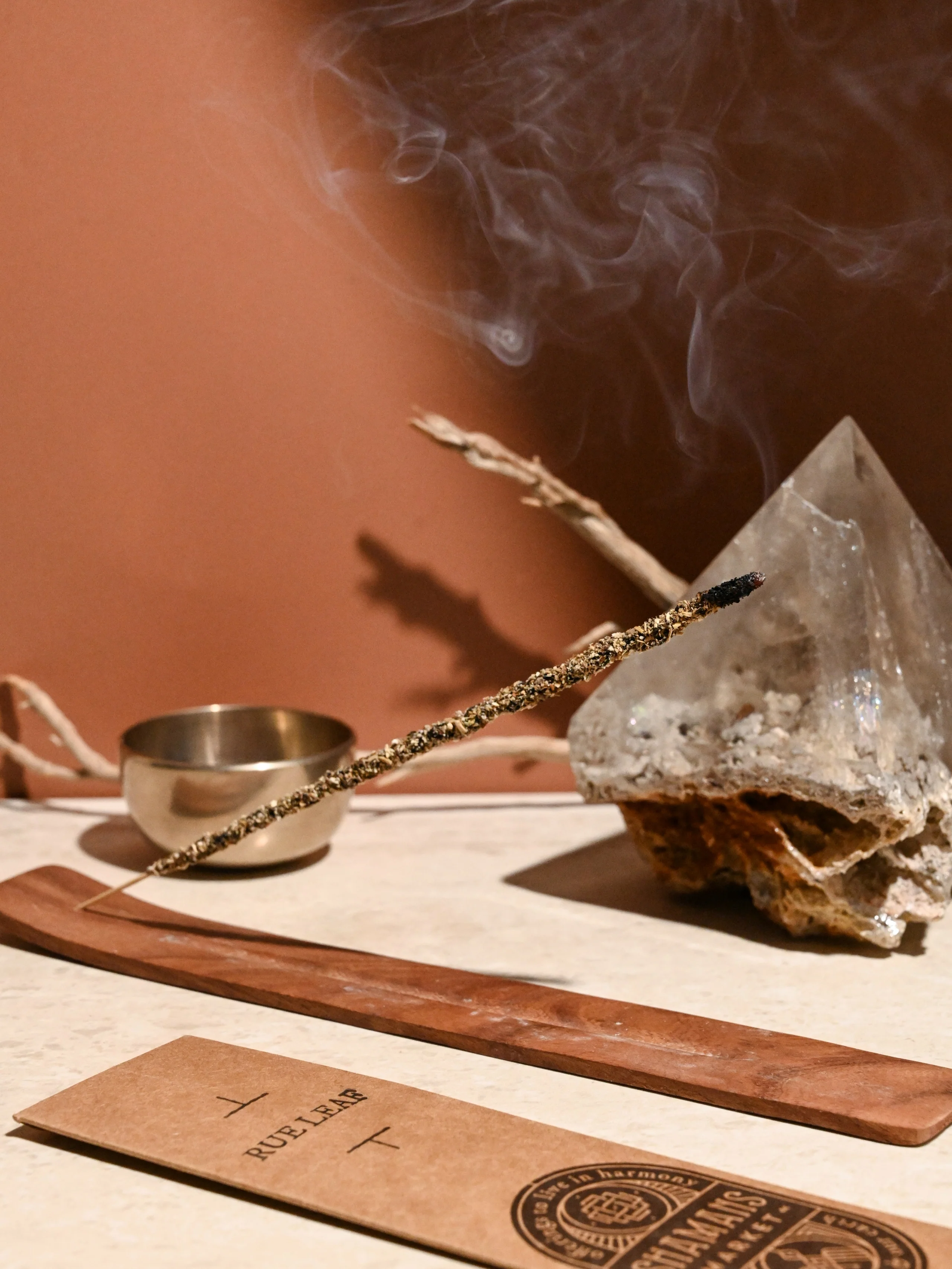 Artisan Rue Leaf Incense Sticks - Image 3