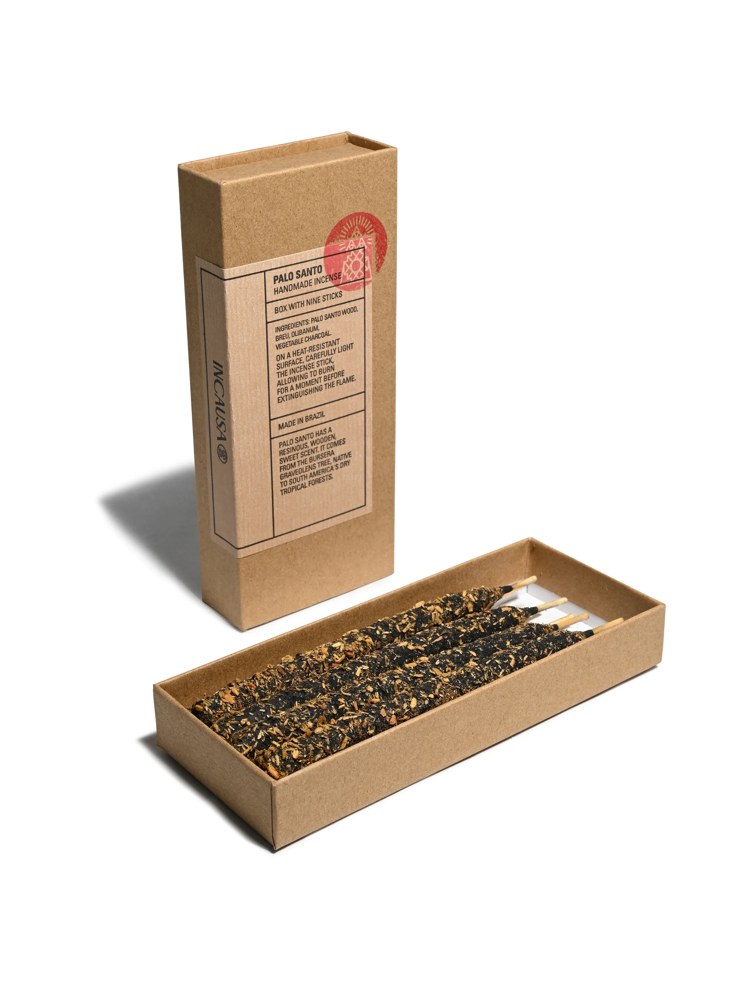Artisanal Breu Resin - Palo Santo Blend Incense Sticks