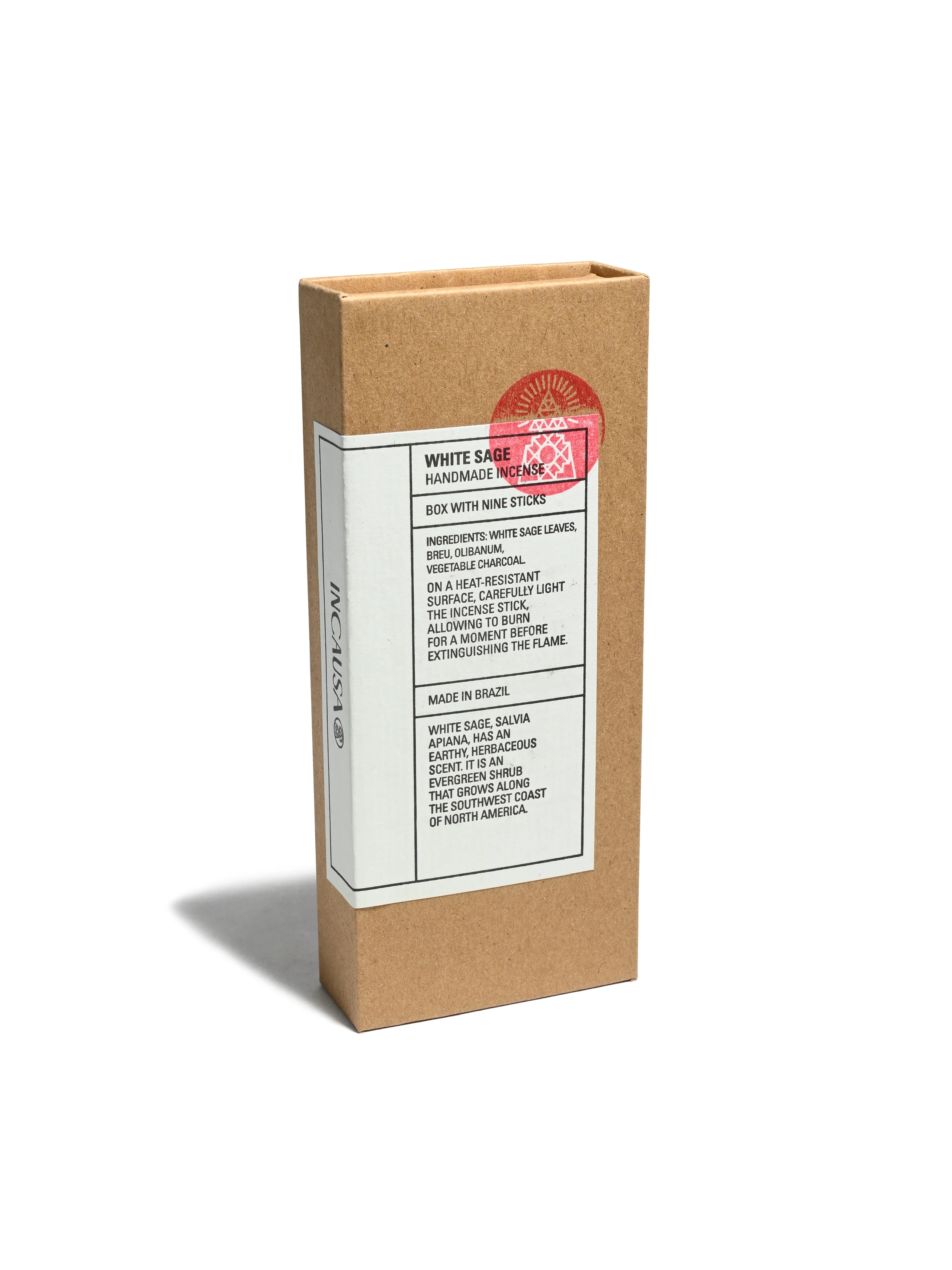 Artisanal Breu Resin - White Sage Blend Incense Sticks - Image 3
