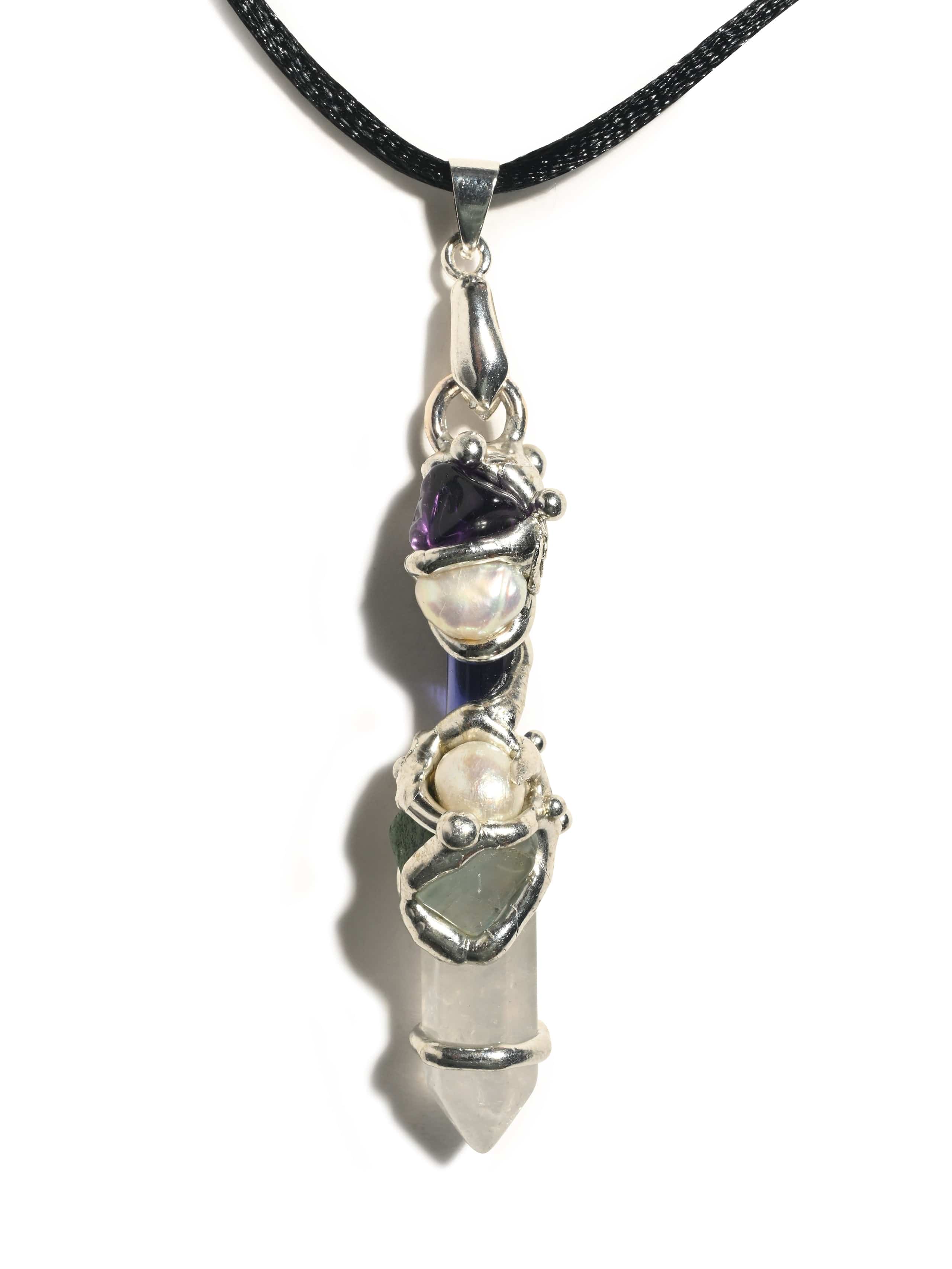 Ask, Believe, Receive Baby Wand Pendant - Image 2