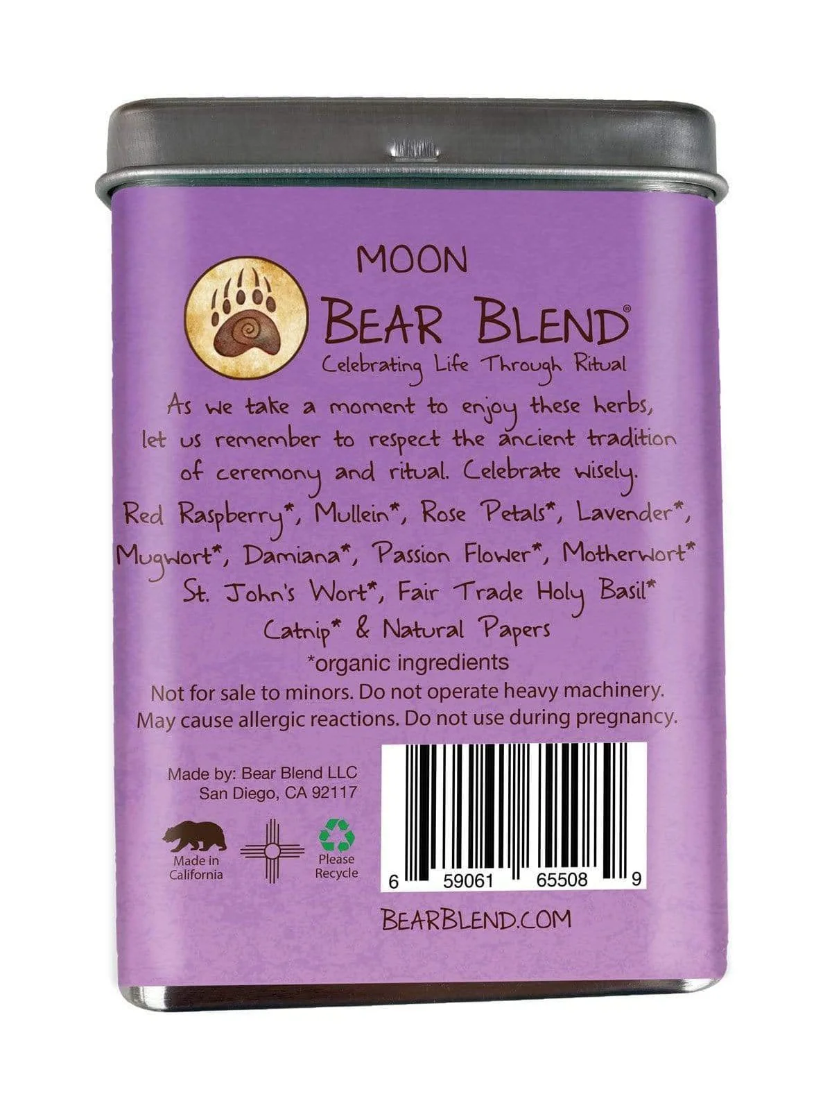 Bear Blend Organic Smoke Blend - Moon - Image 6