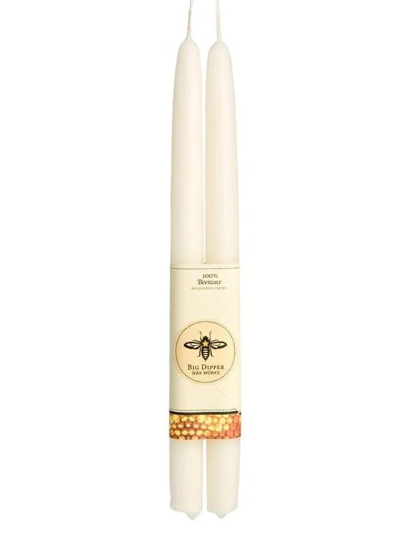 Beeswax Hand Dipped 12" Tapers - Image 7