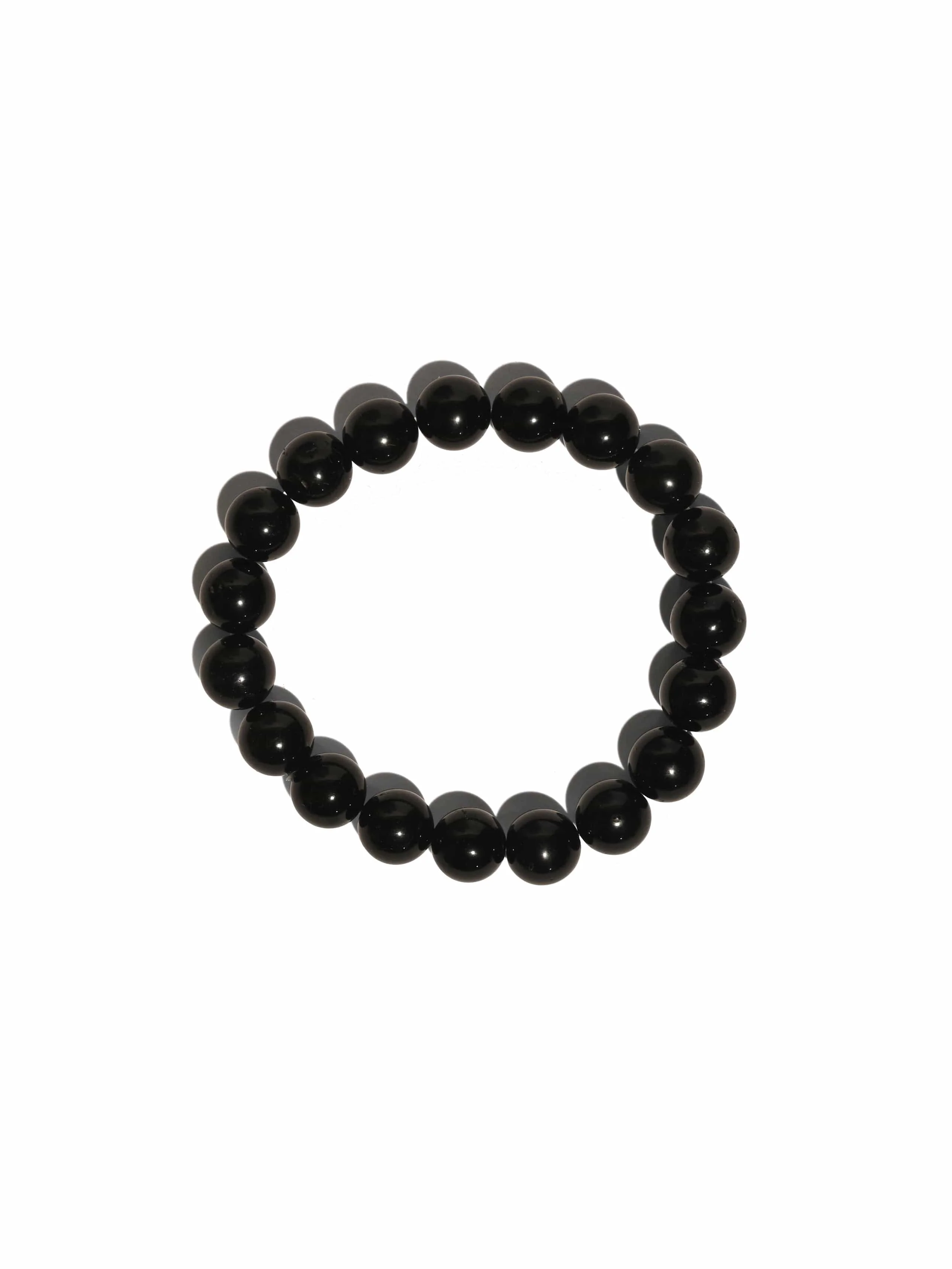 Black Tourmaline Bead Bracelet - Image 3