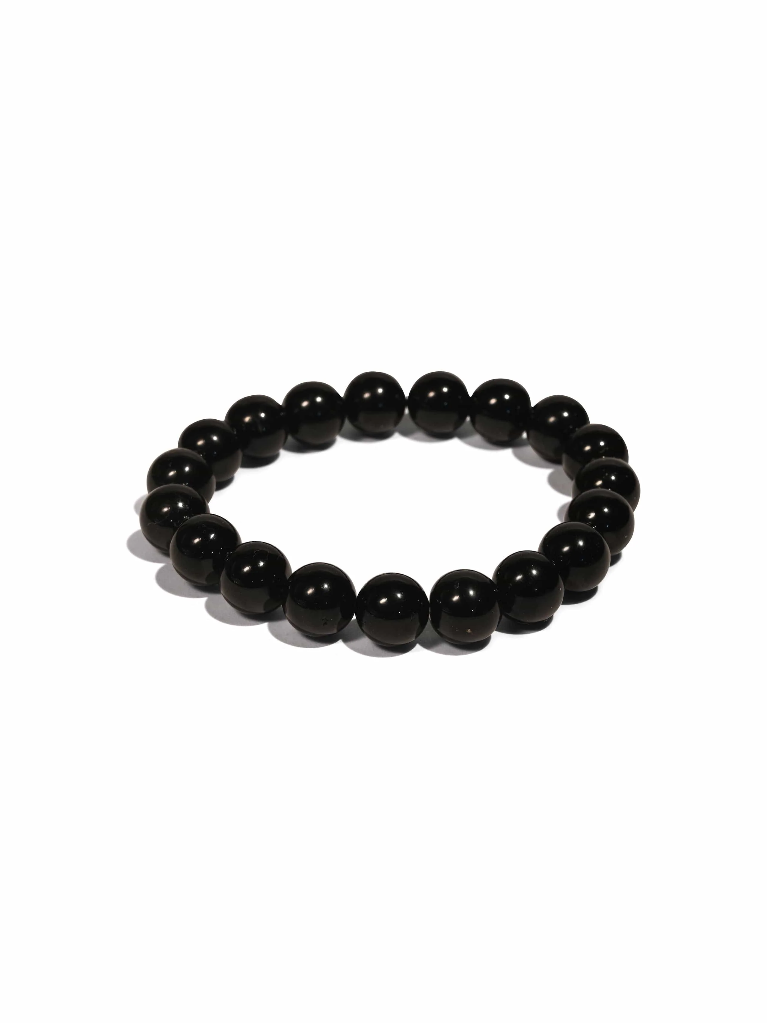 Black Tourmaline Bead Bracelet - Image 4
