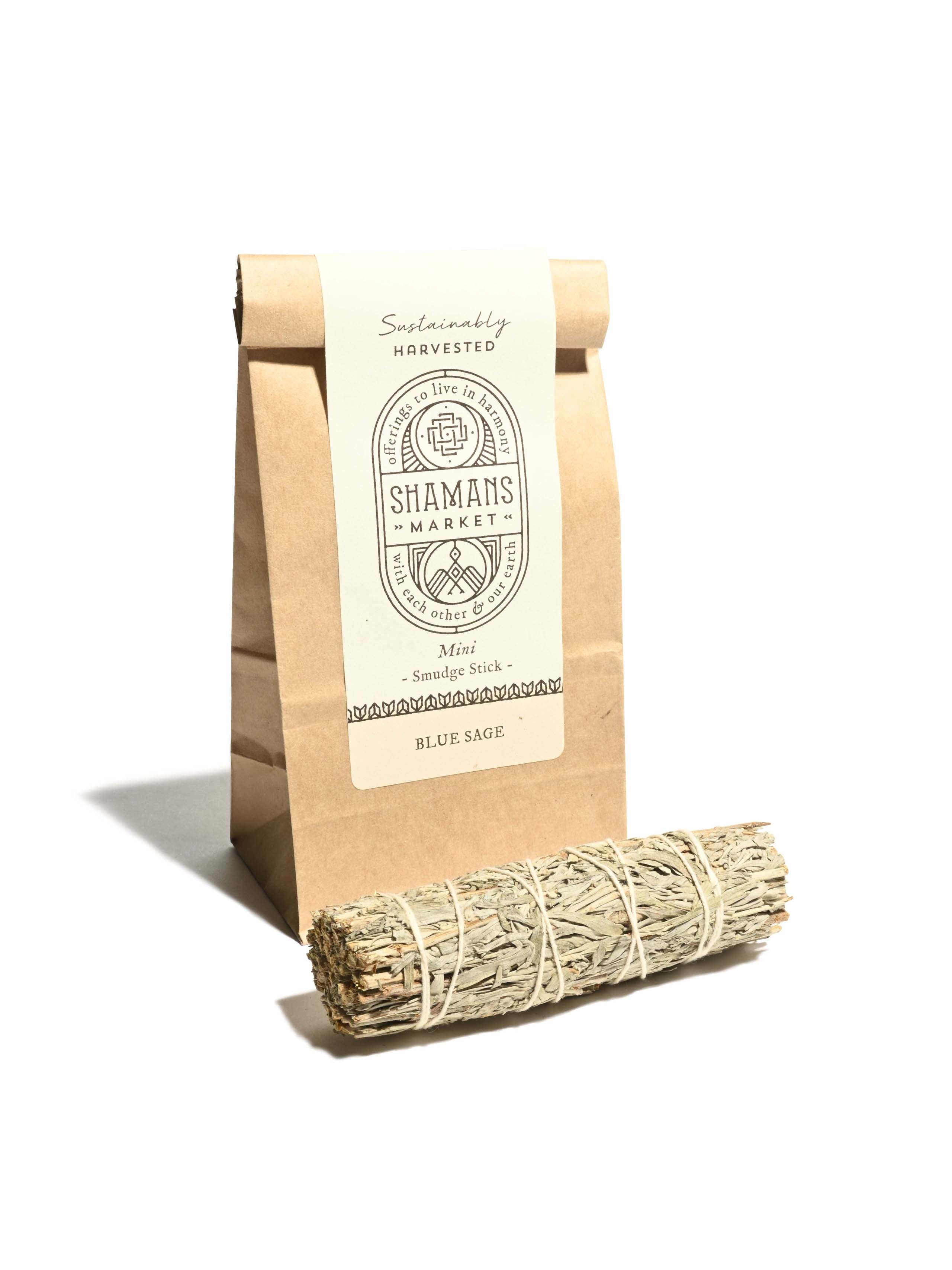 Blue Sage Smudge Stick - 4.5 inch - Image 4