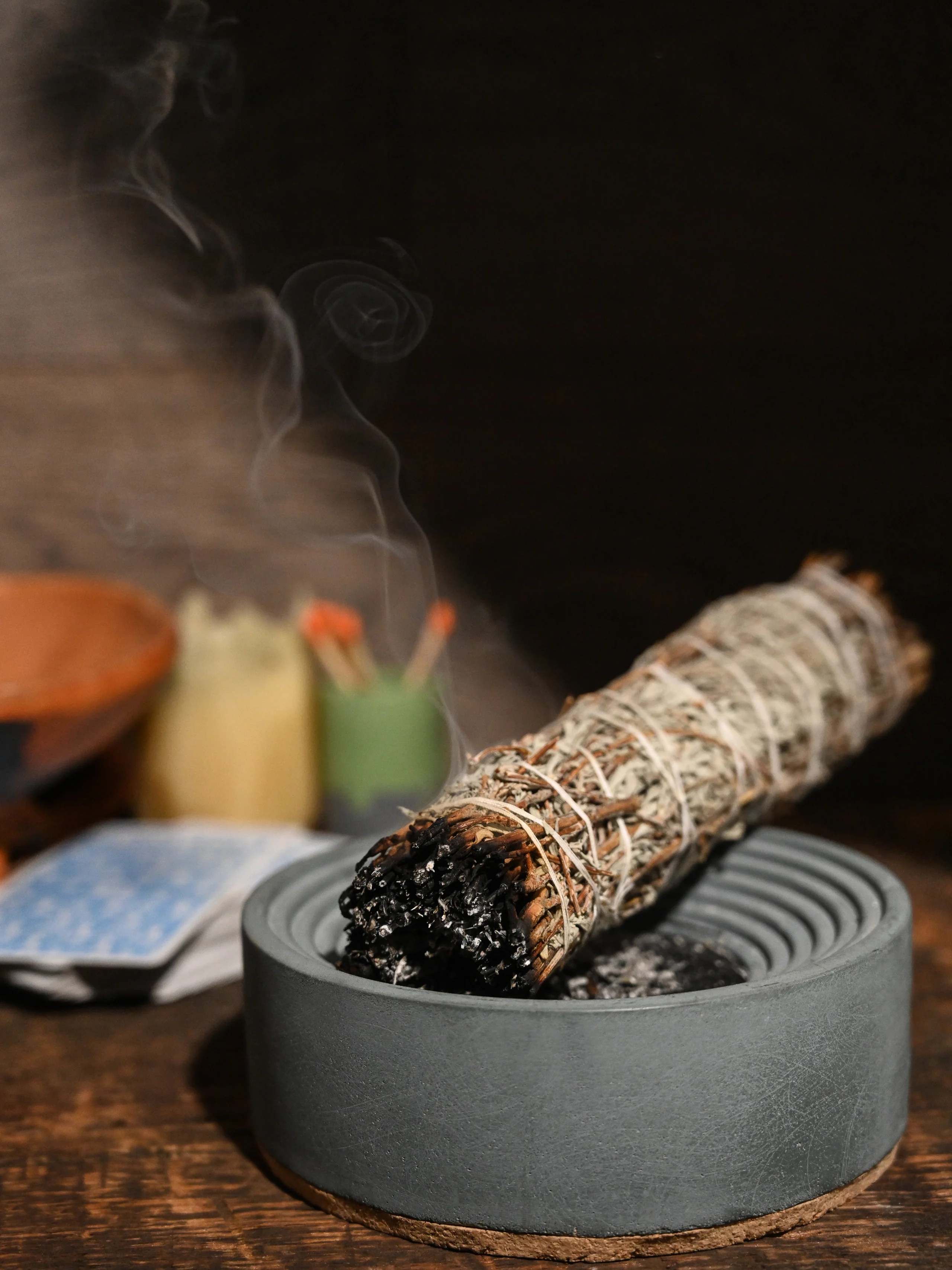 Blue Sage Smudge Stick - 8 inch - Image 2
