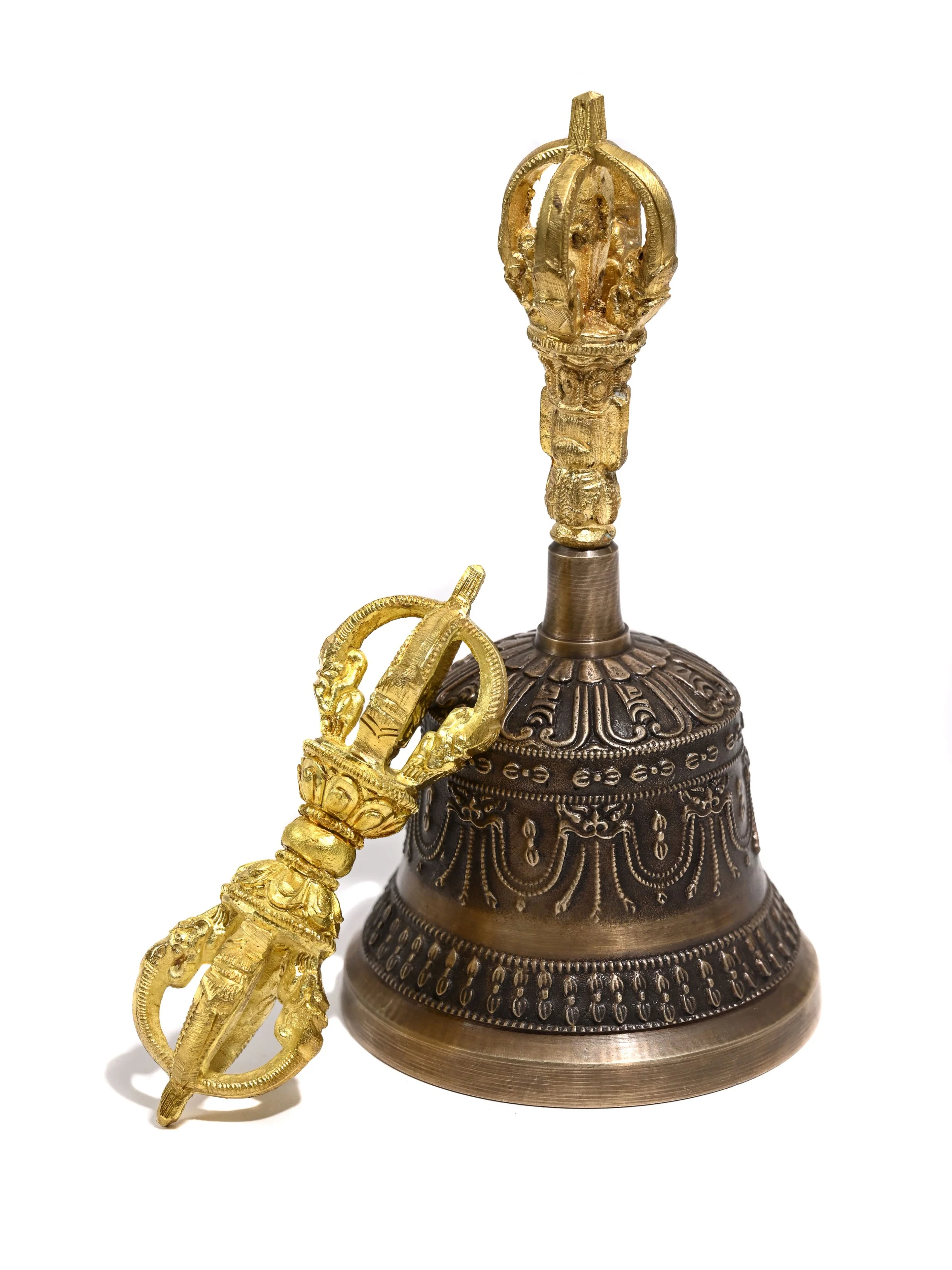 Buddhist Ritual Bell & Dorje - Image 3
