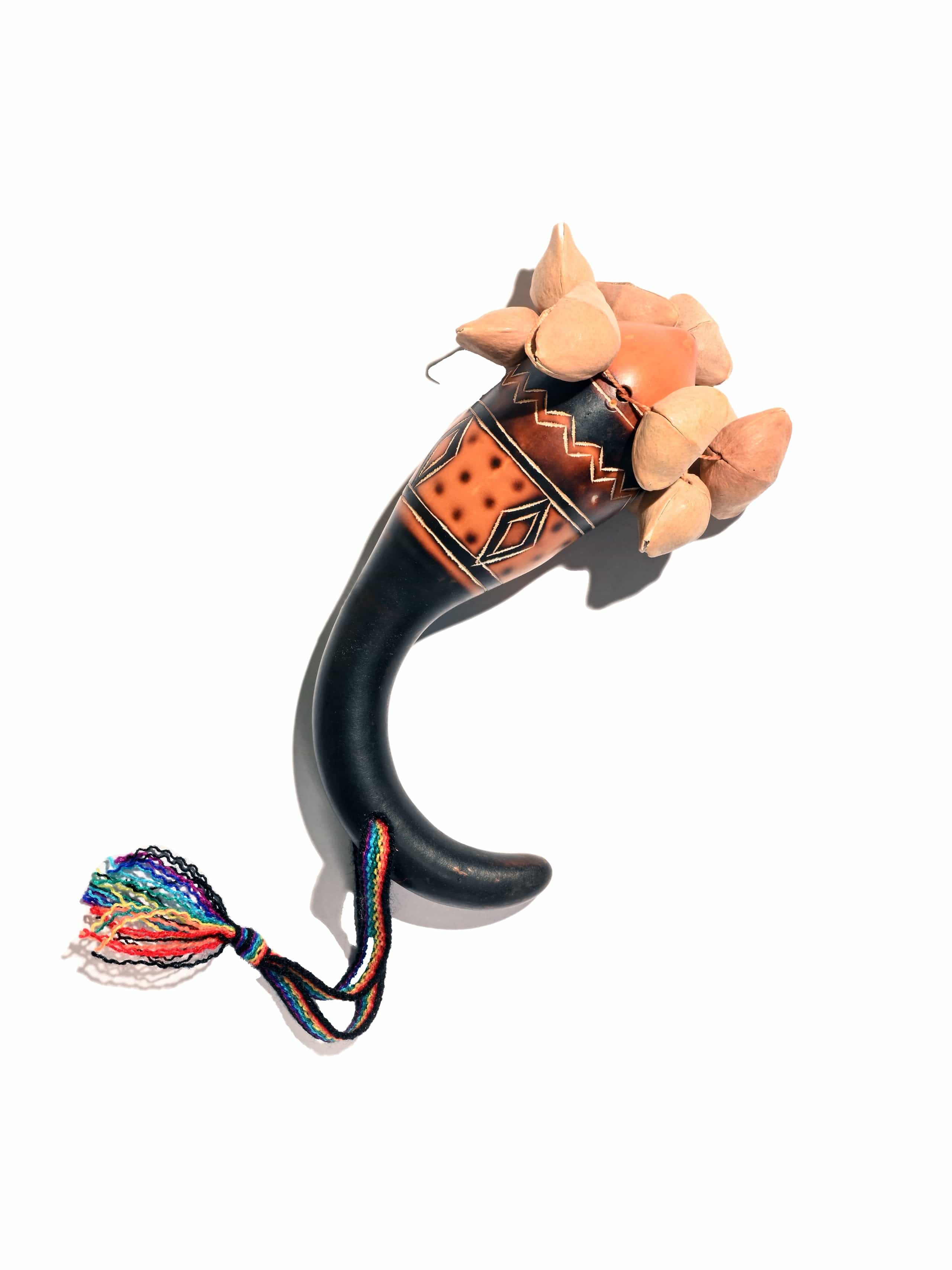 Cacho Gourd & Seed Pod Shaker - Image 2