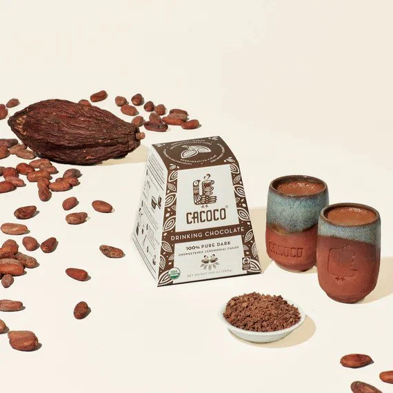 Cacoco Ceremonial Drinking Chocolate - 100% Pure Dark