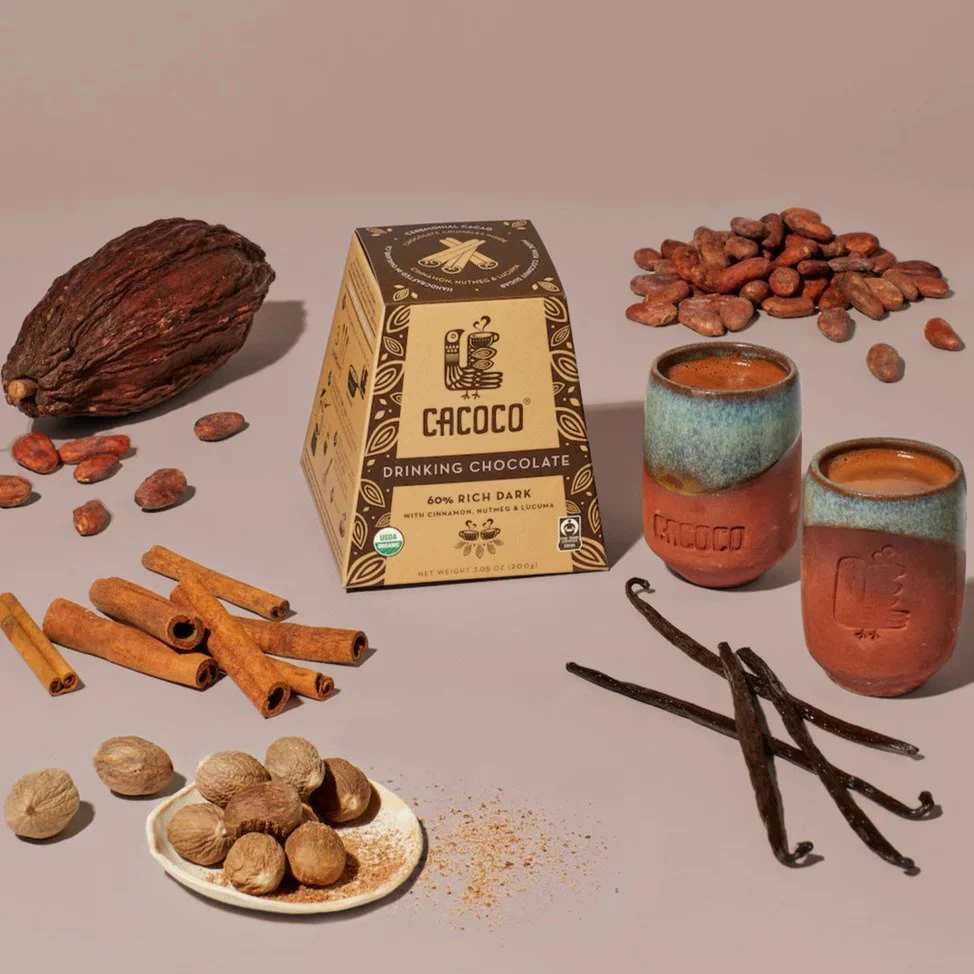 Cacoco Ceremonial Drinking Chocolate - 60% Rich Dark - Image 2