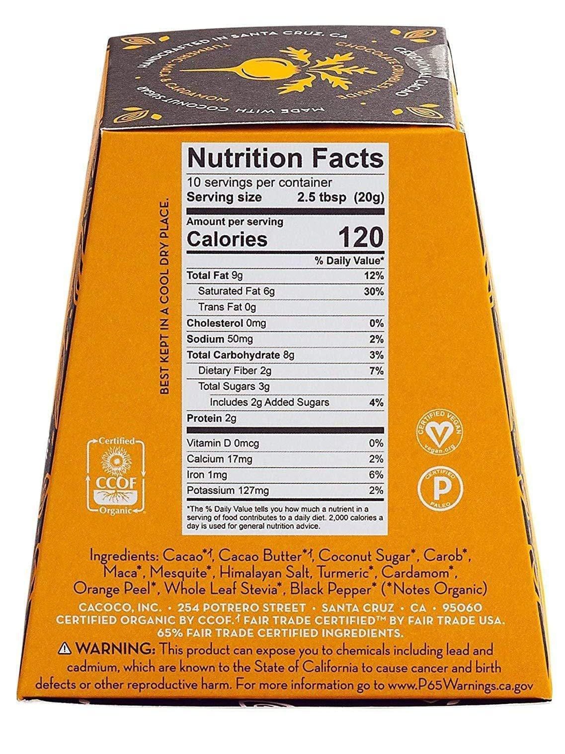 Cacoco Ceremonial Drinking Chocolate - 65% Golden Dark - Image 4