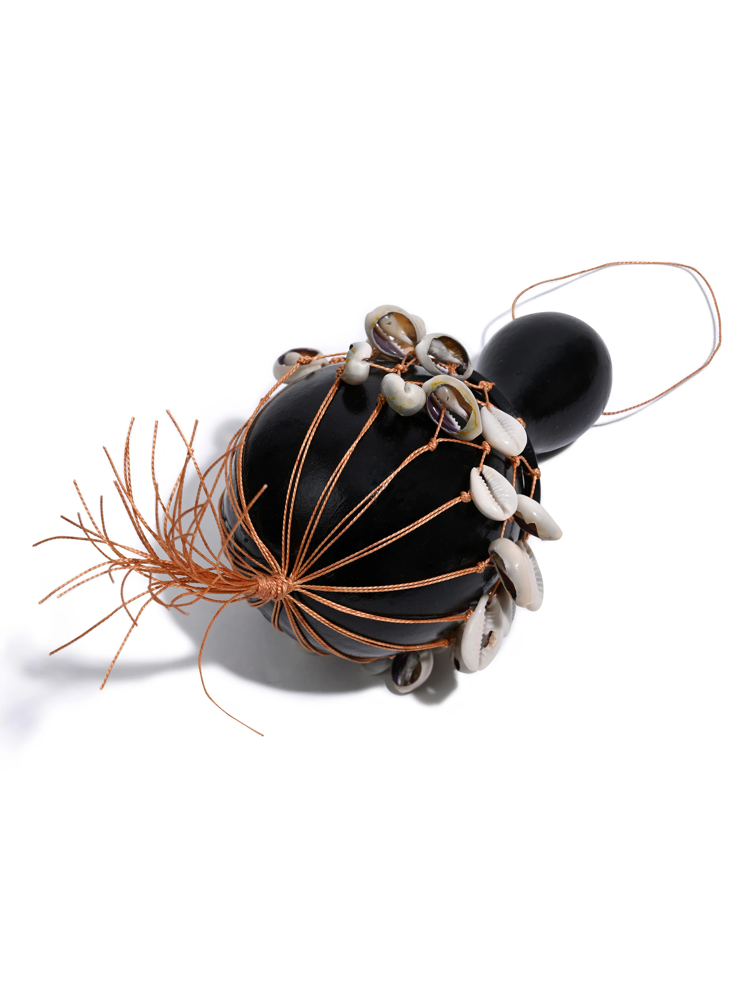 Calabash Gourd and Cowrie Shell Shaker - Image 2