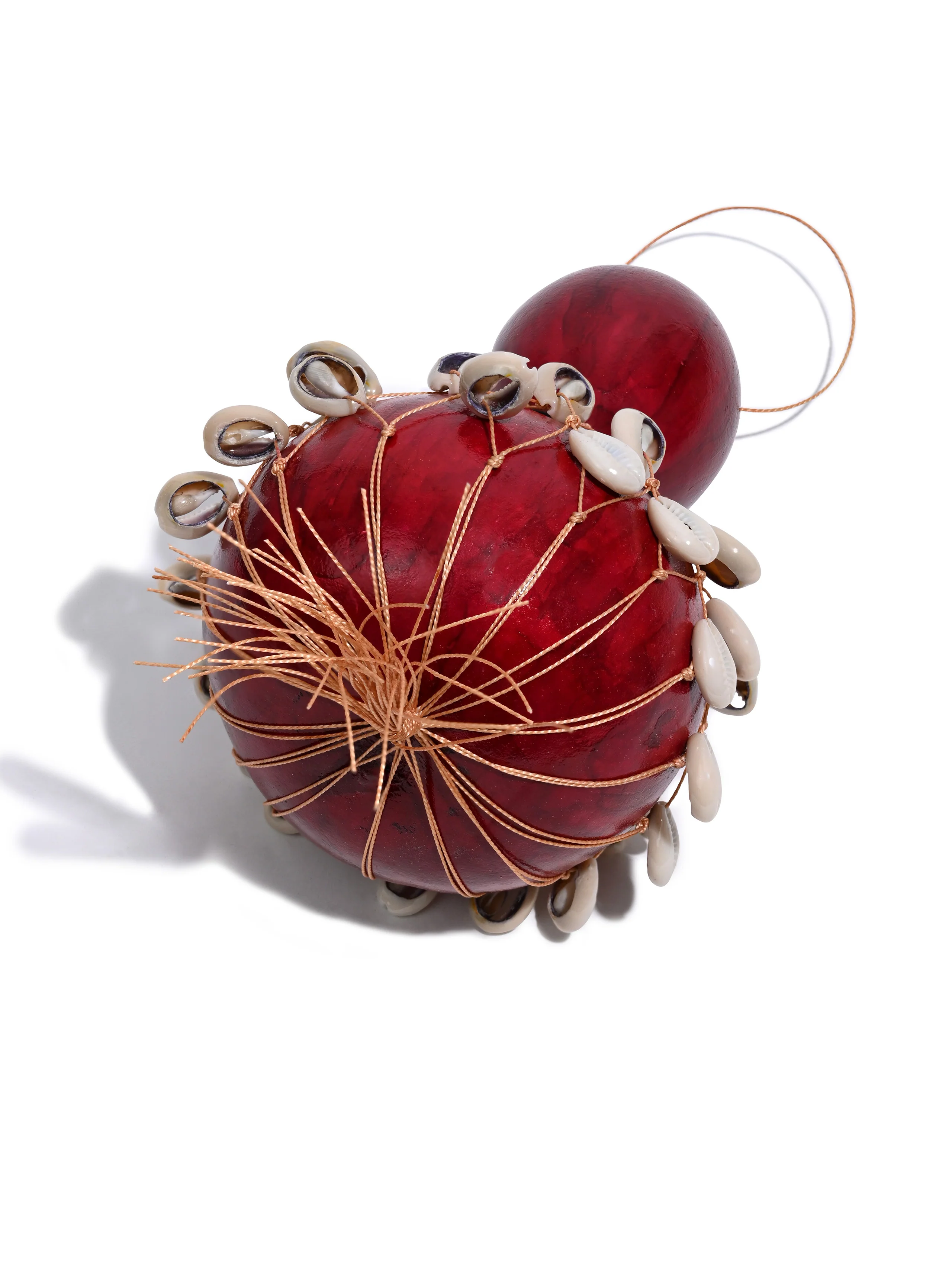 Calabash Gourd and Cowrie Shell Shaker - Image 5