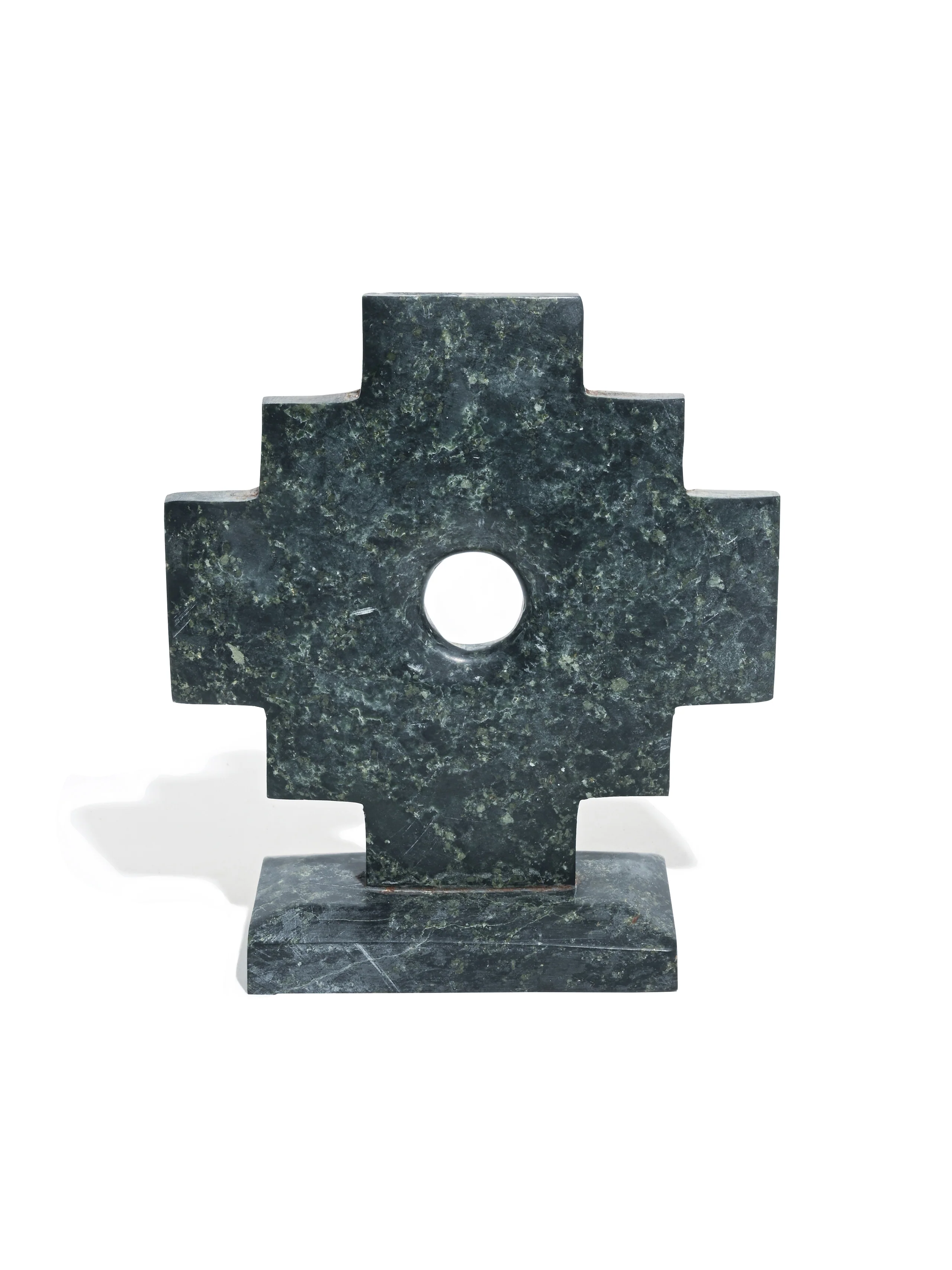 Carved Machu Picchu Stone - Chakana - Image 3