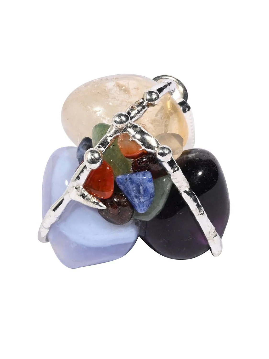 Chakra Balancer Gemstone Amulet Pendant - Image 3