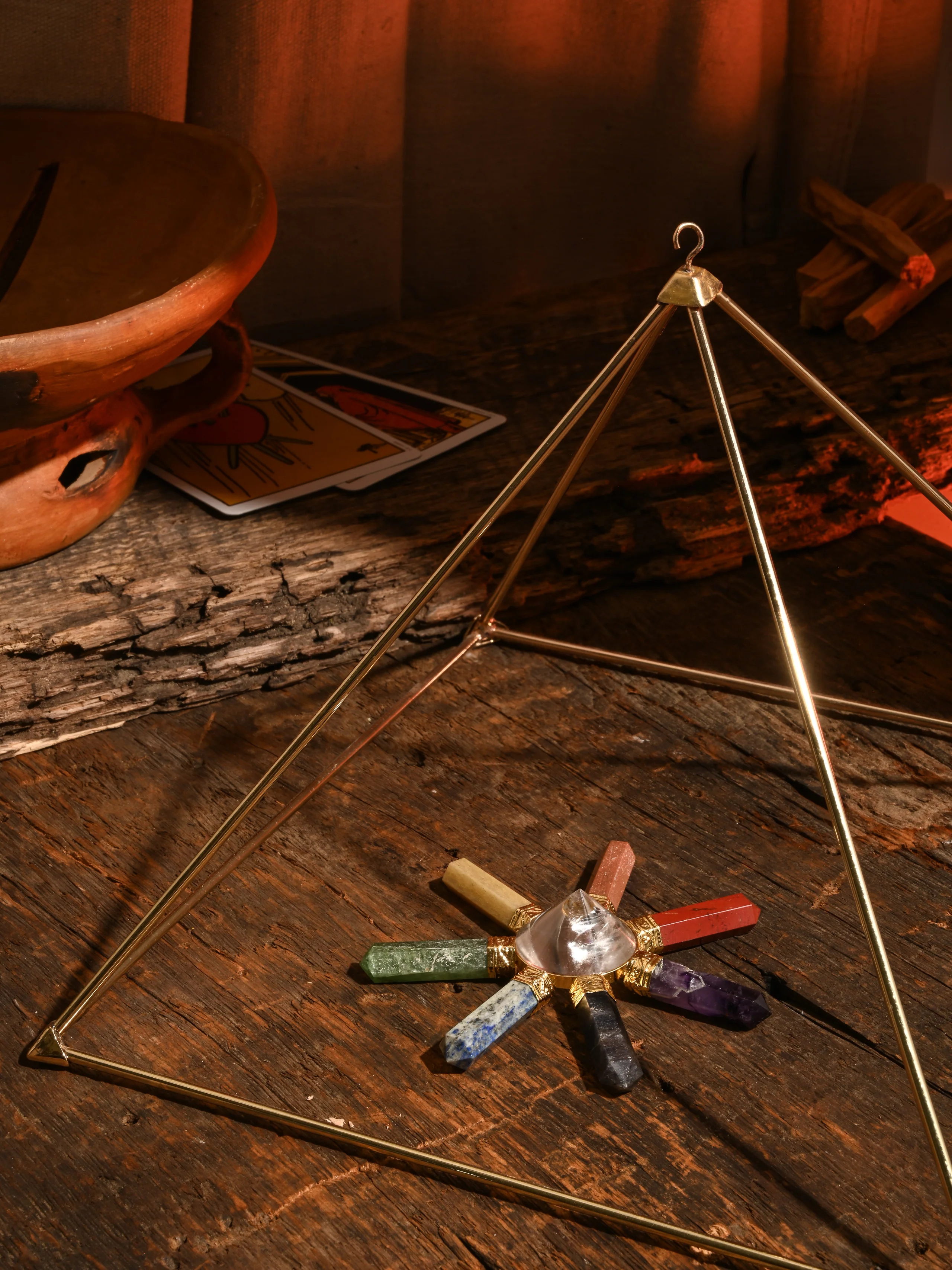 Chakra Gemstone & Crystal Point Energy Generator - Image 4