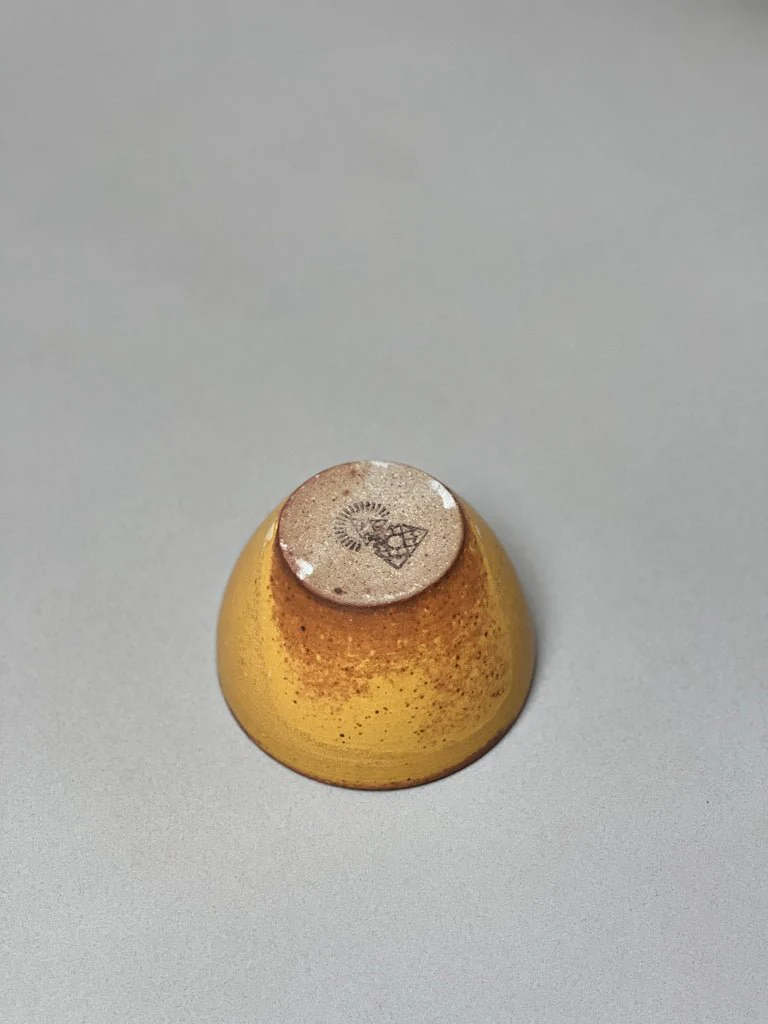 Clay Stoneware Glazed Incense Bowl - Image 11