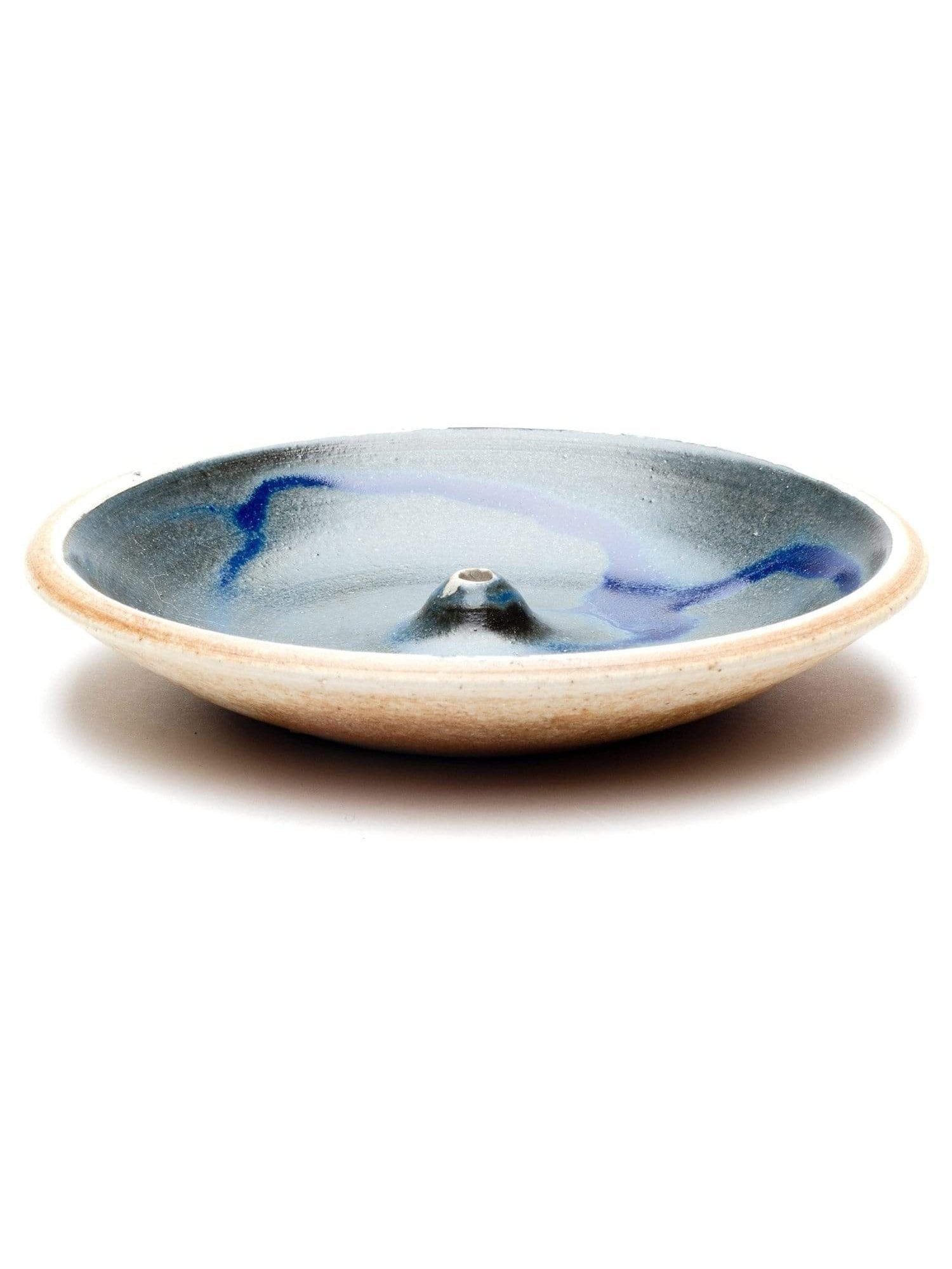 Clay Stoneware Glazed Incense Holder - Image 12