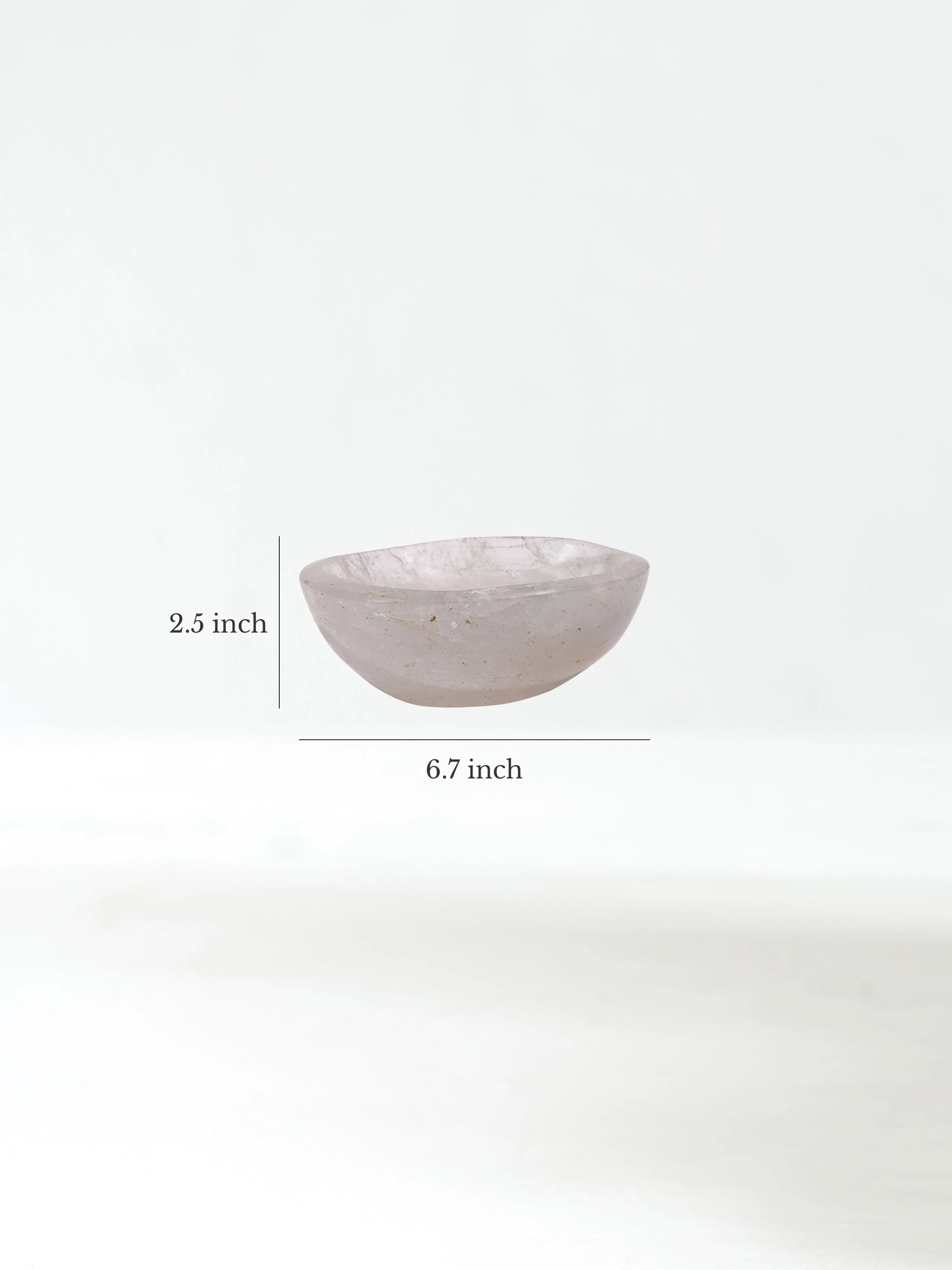 Clear Quartz Crystal Bowl - Image 10