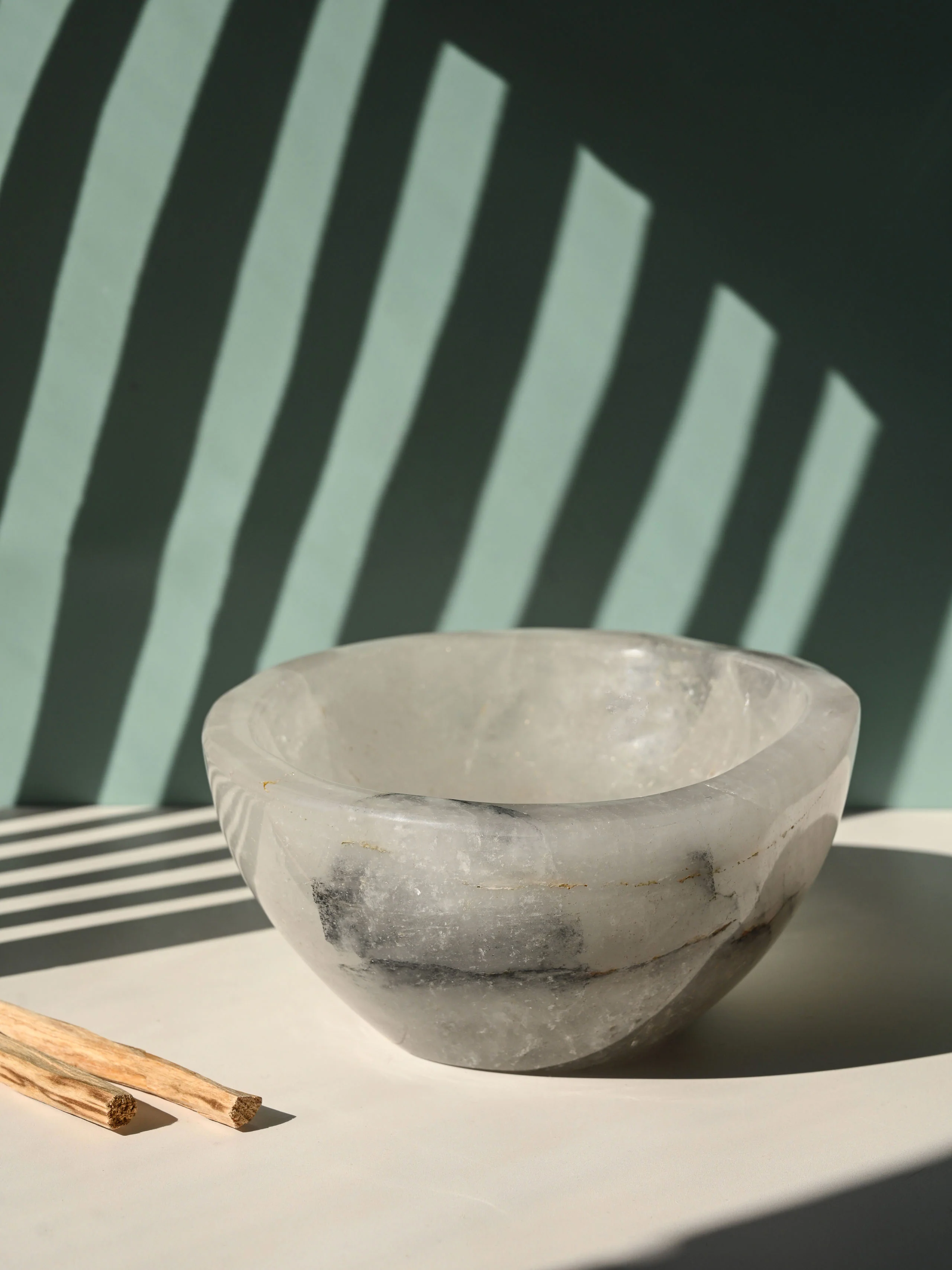 Clear Quartz Crystal Bowl - Image 11