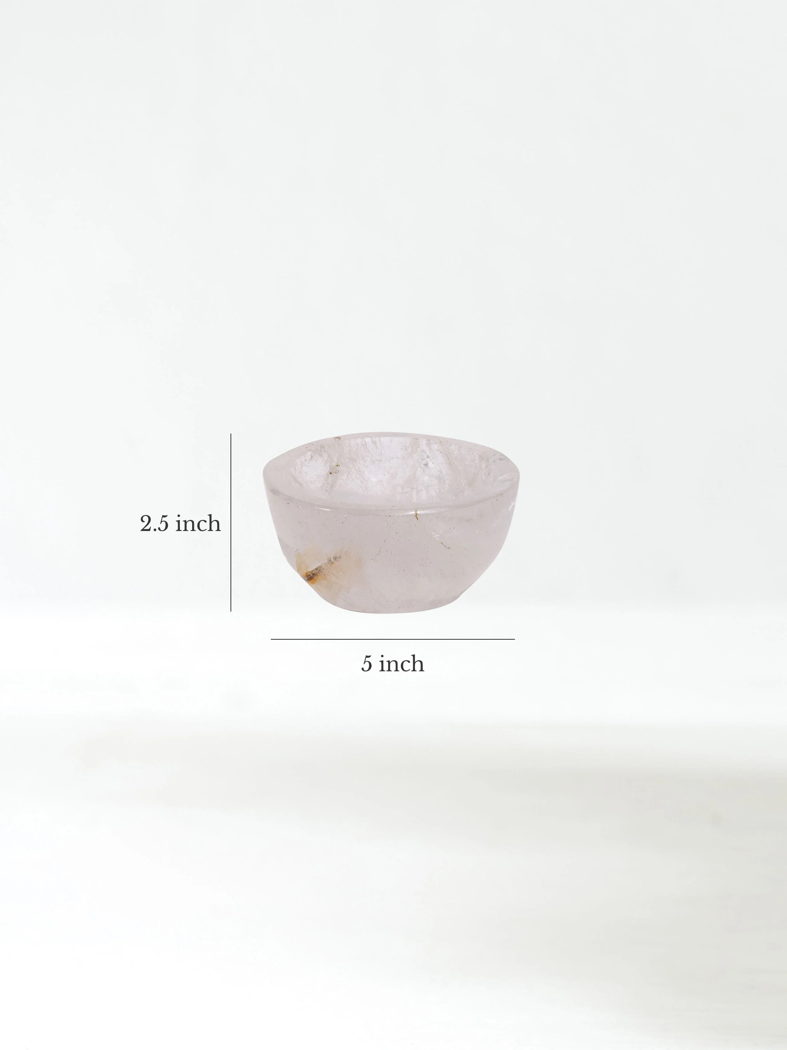 Clear Quartz Crystal Bowl - Image 5