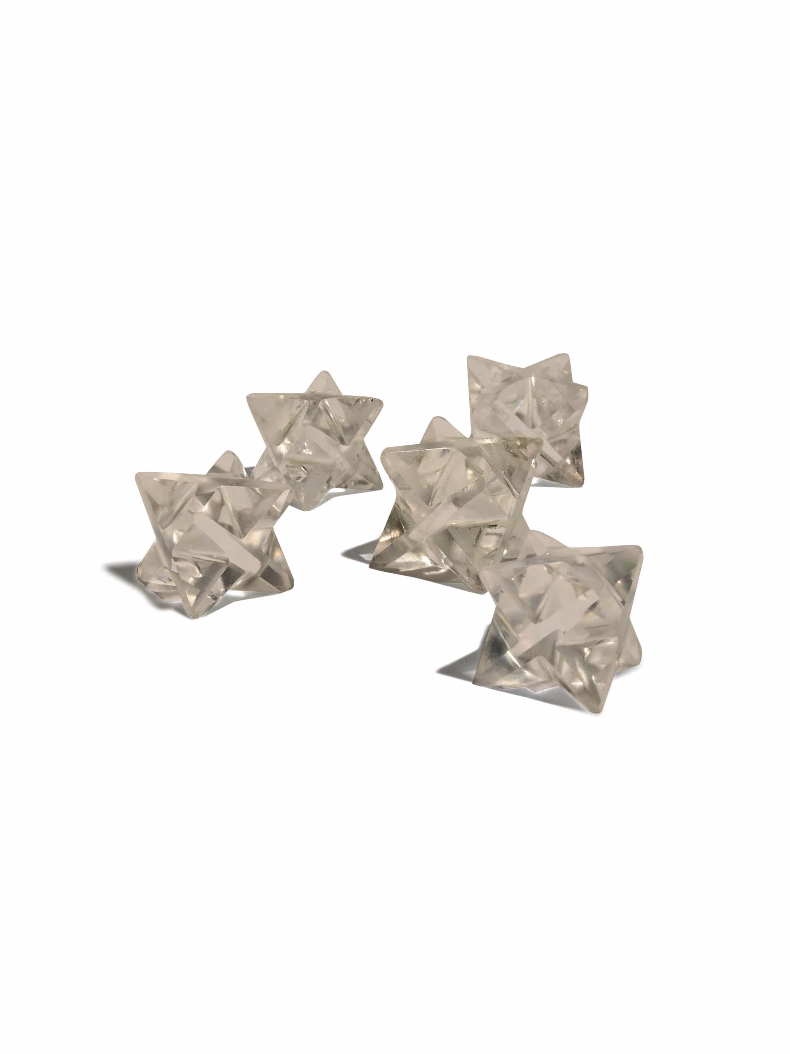 Clear Quartz Merkaba Star - Image 2
