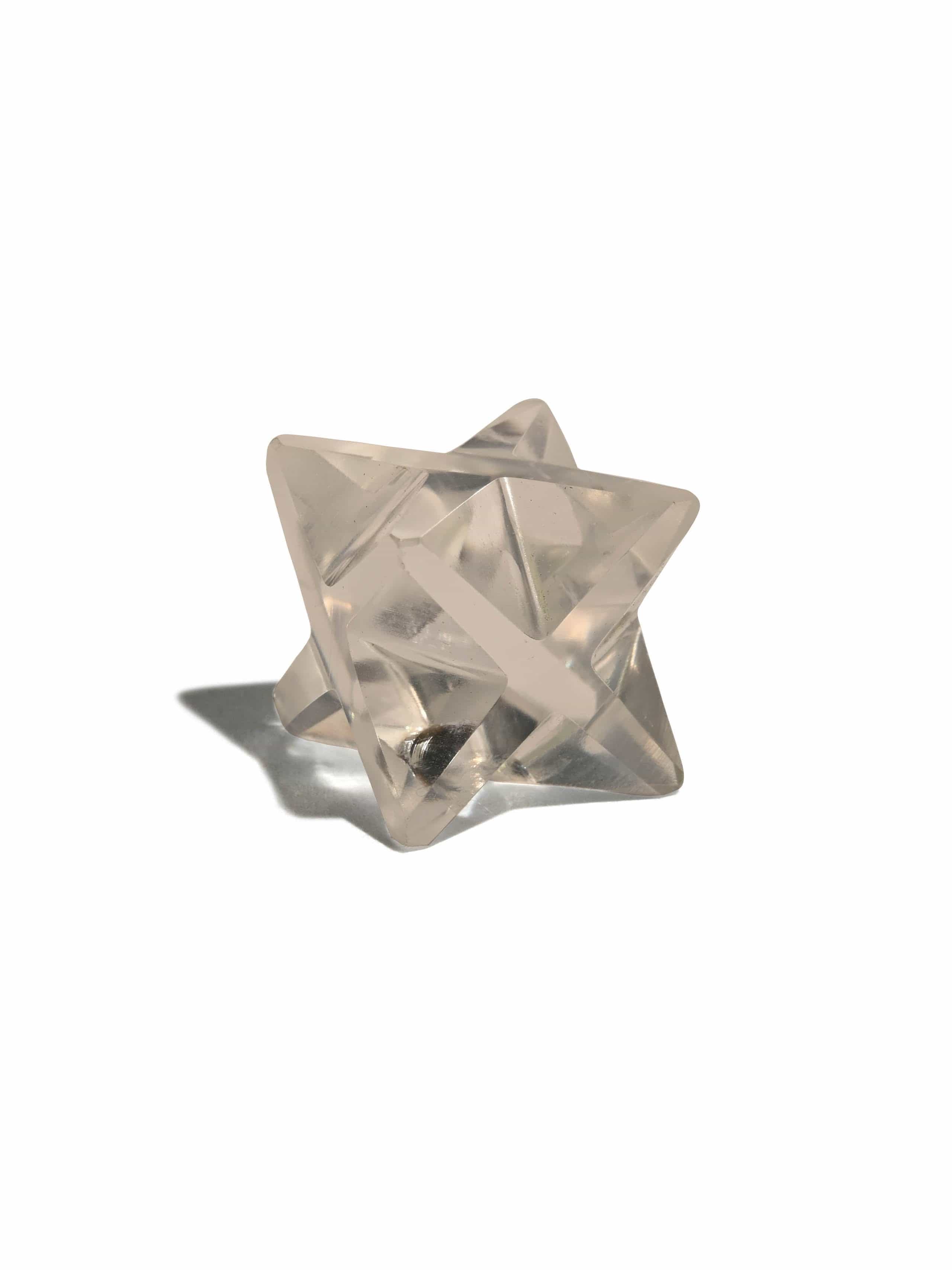 Clear Quartz Merkaba Star - Image 3